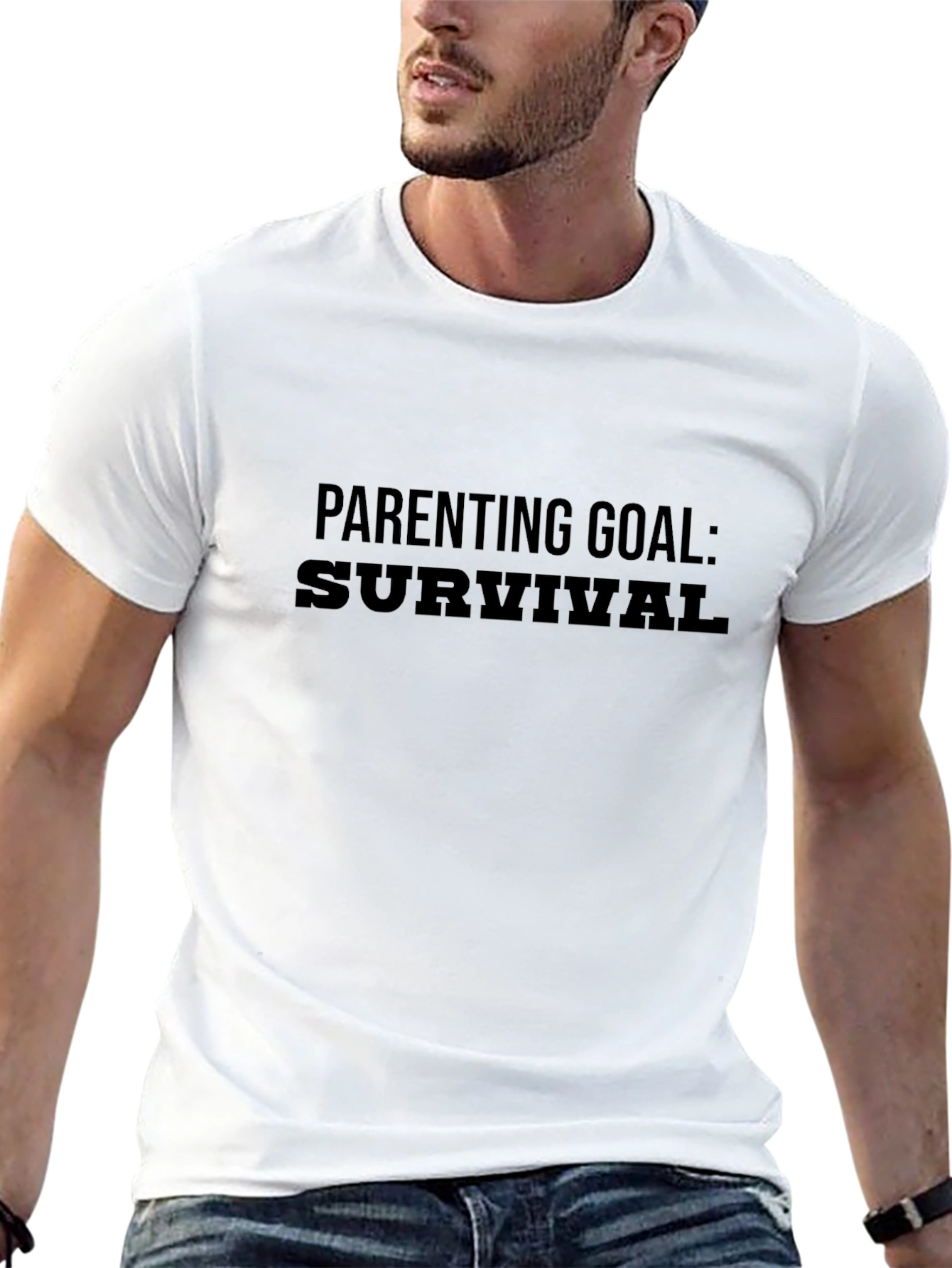 Parenting Goal: Survival - Novelty Graphic Tee