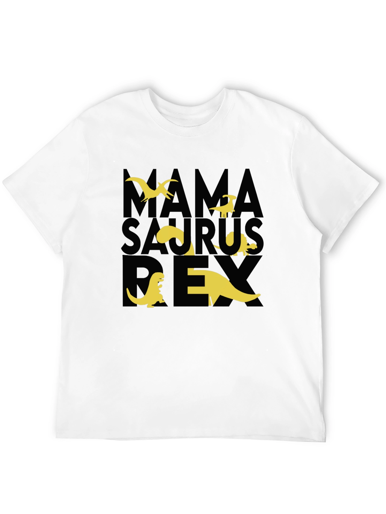 Mama Saurus Rex T-Shirt - Dinosaur Graphic Tee