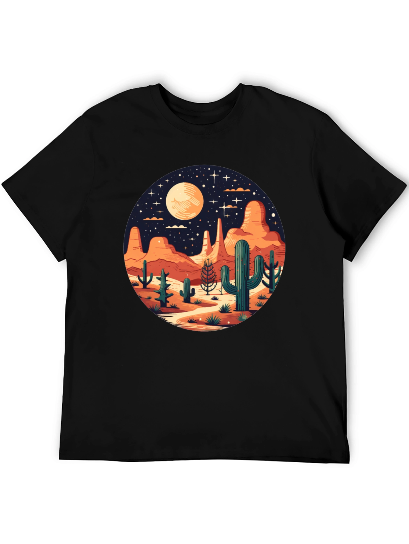 Desert Landscape Graphic T-Shirt