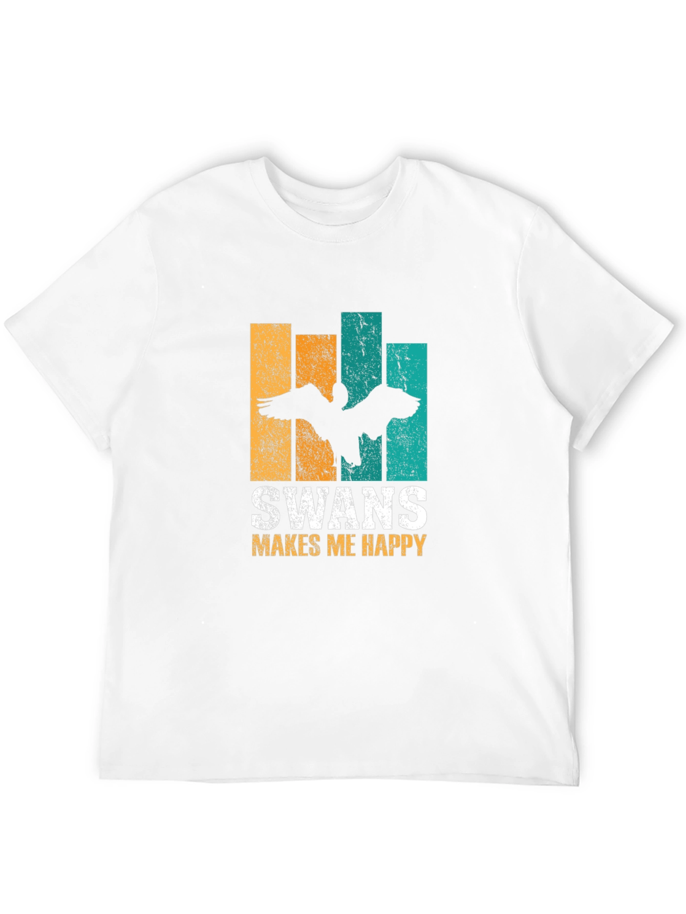 Swans Make Me Happy Graphic Tee