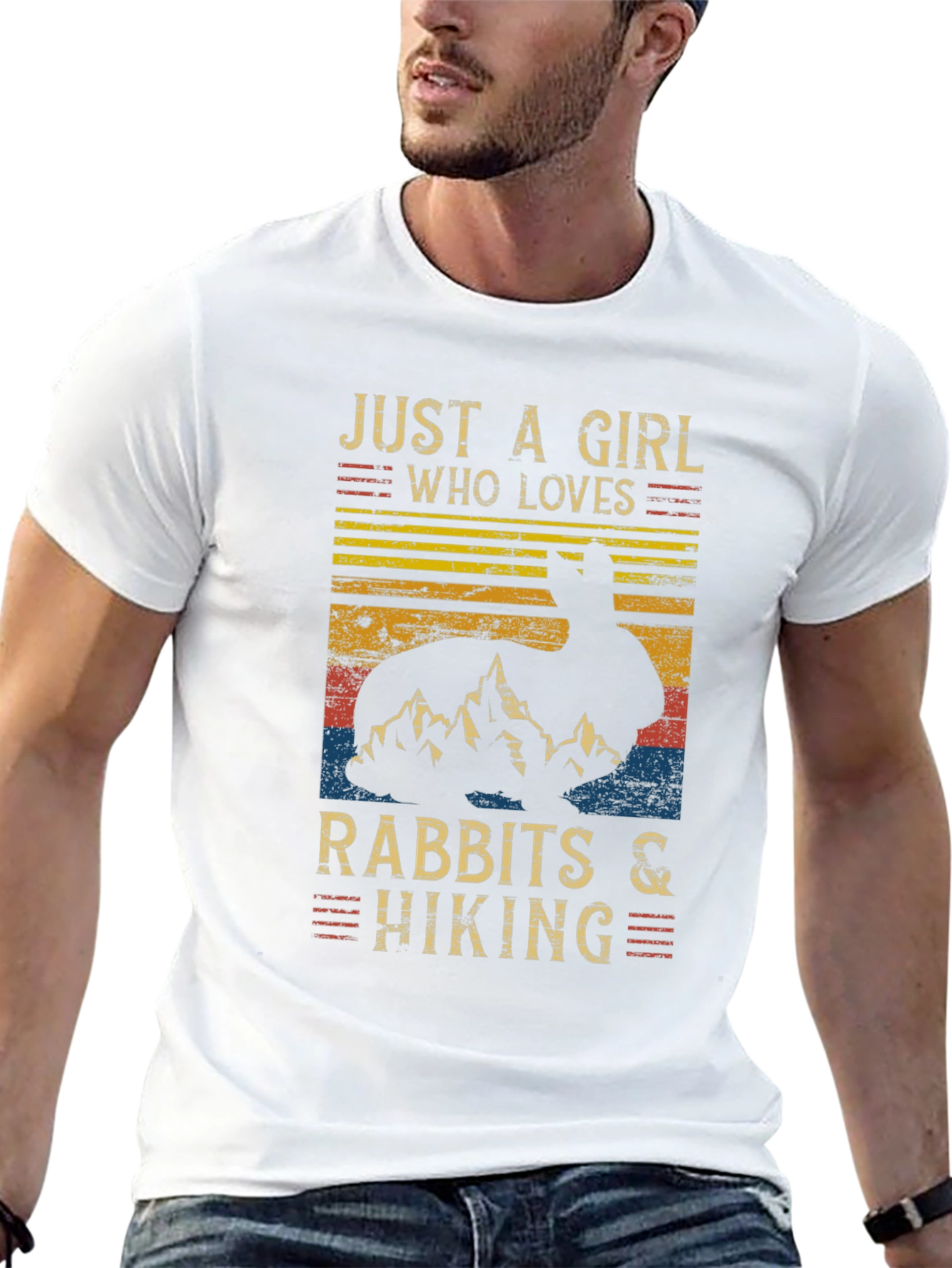 Rabbit & Hiking Lover T-Shirt