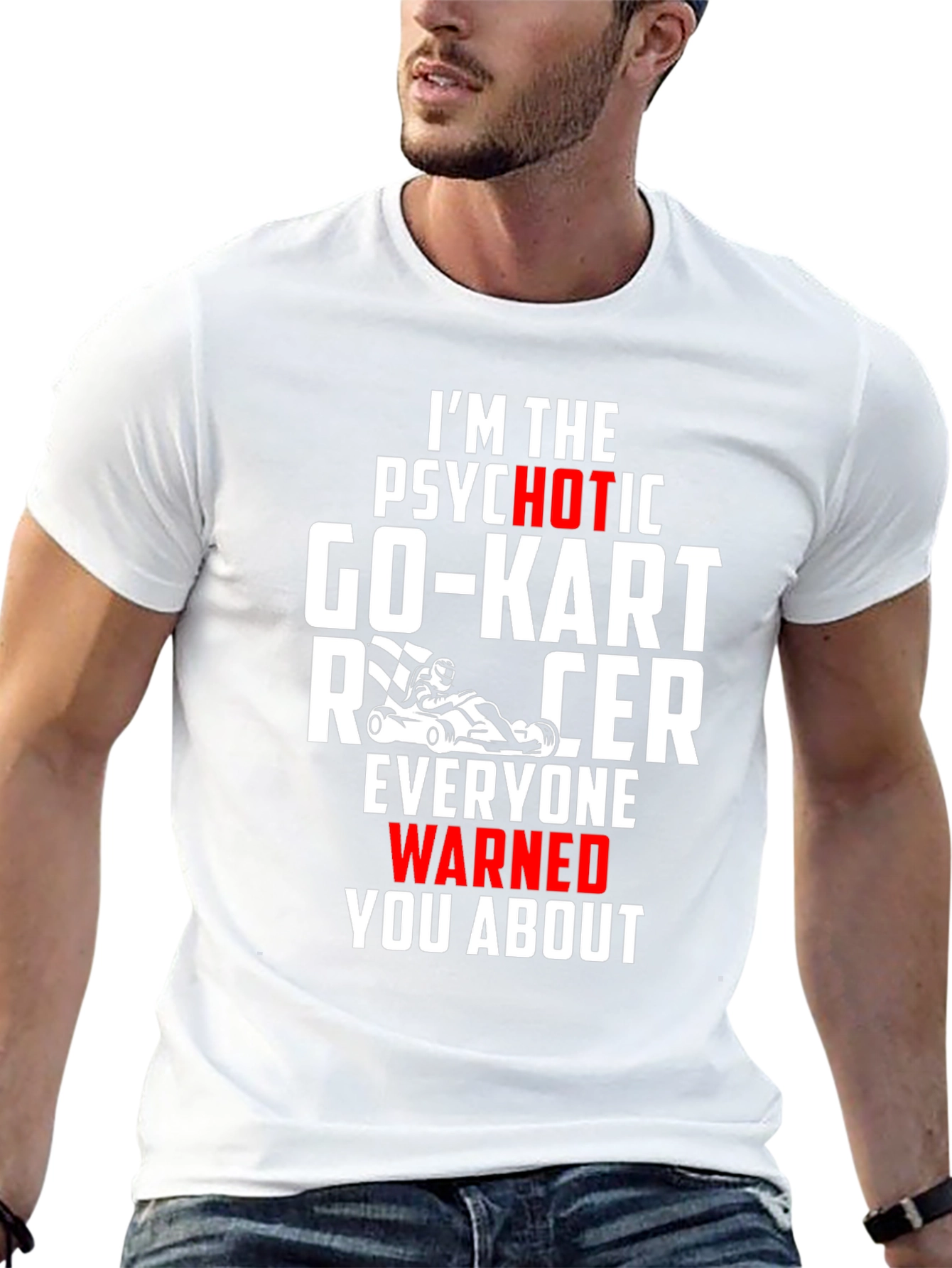Psychotic Go-Kart Racer T-Shirt