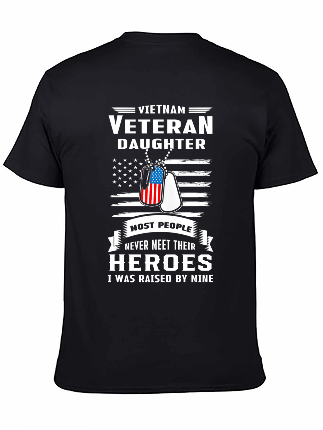 Vietnam Veteran Daughter Graphic T-Shirt