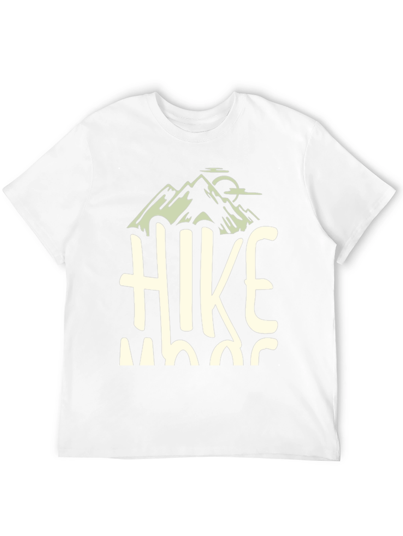 Hike Mode On Black Graphic Tee