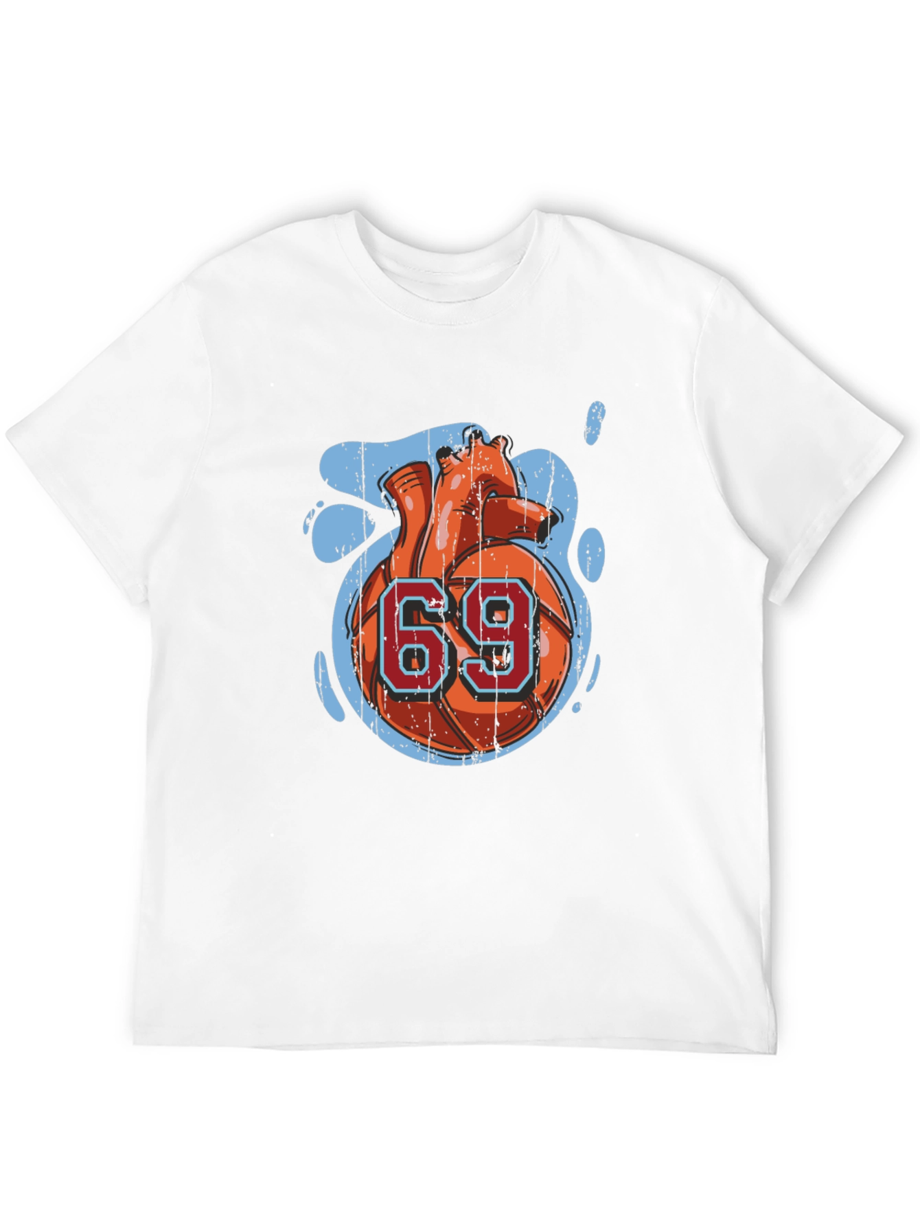 Basketball Heart 69 T-Shirt