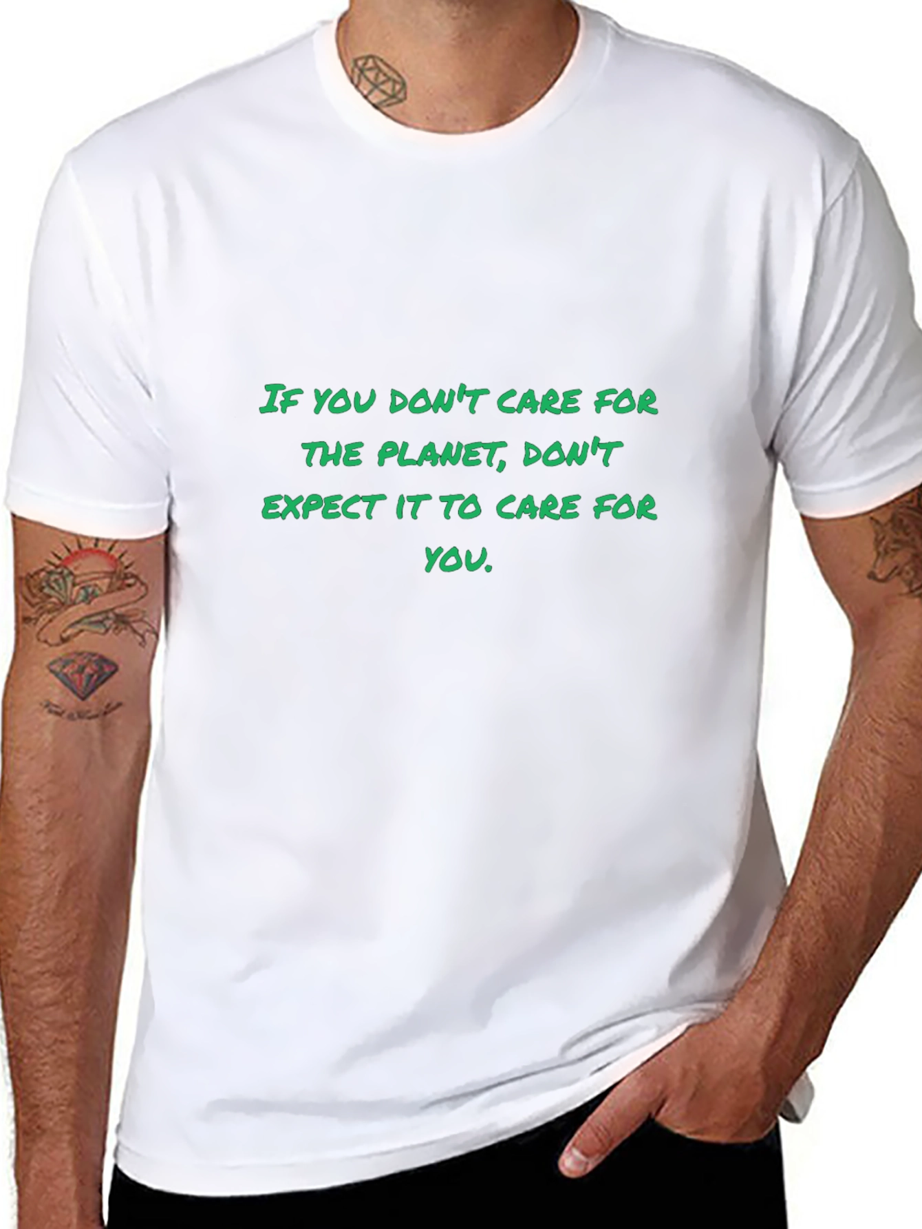 Eco-Minded Tee: Care for the Planet T-Shirt