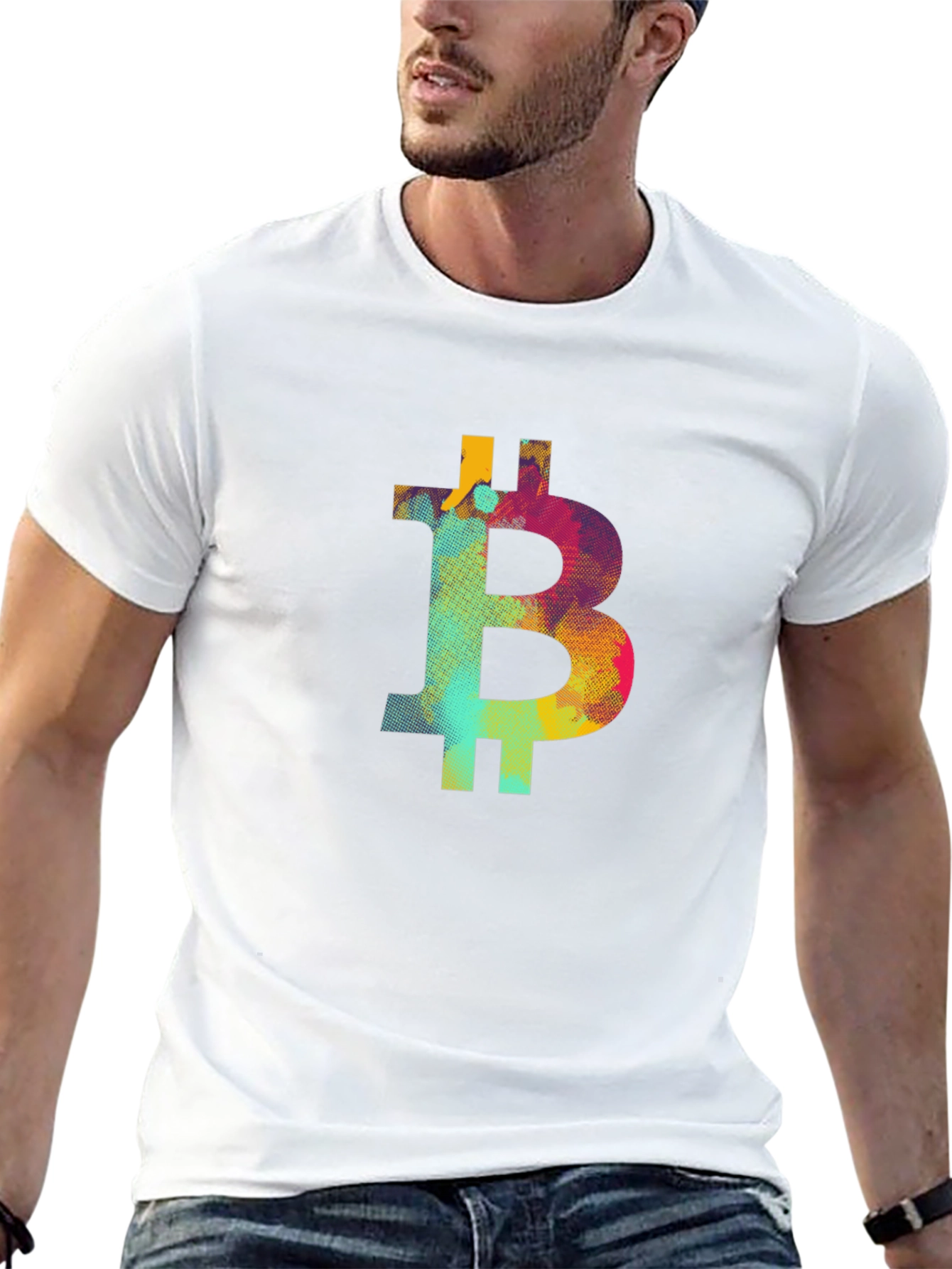 Bitcoin Symbol T-Shirt - Crypto Currency Tee