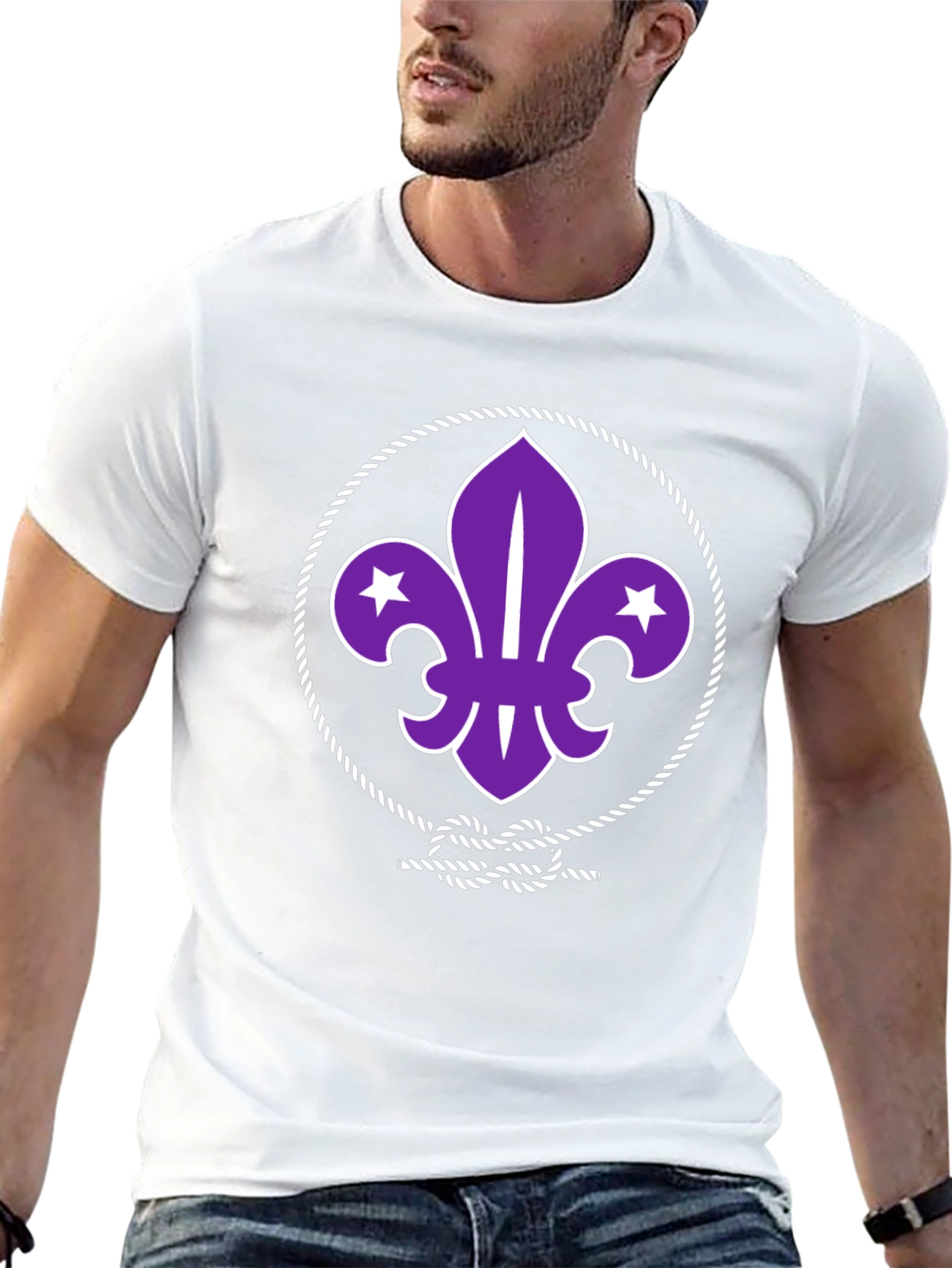Boy Scouts T-Shirt: Fleur-de-lis Logo