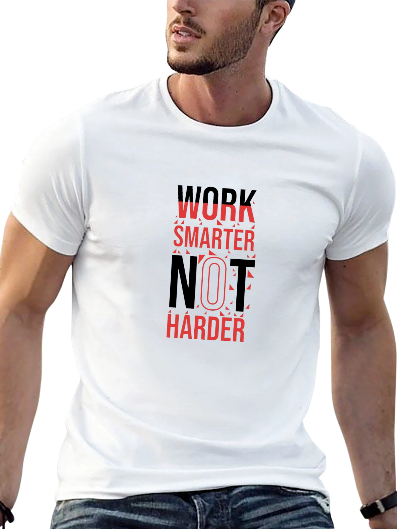 Work Smarter T-Shirt: Motivational Graphic Tee
