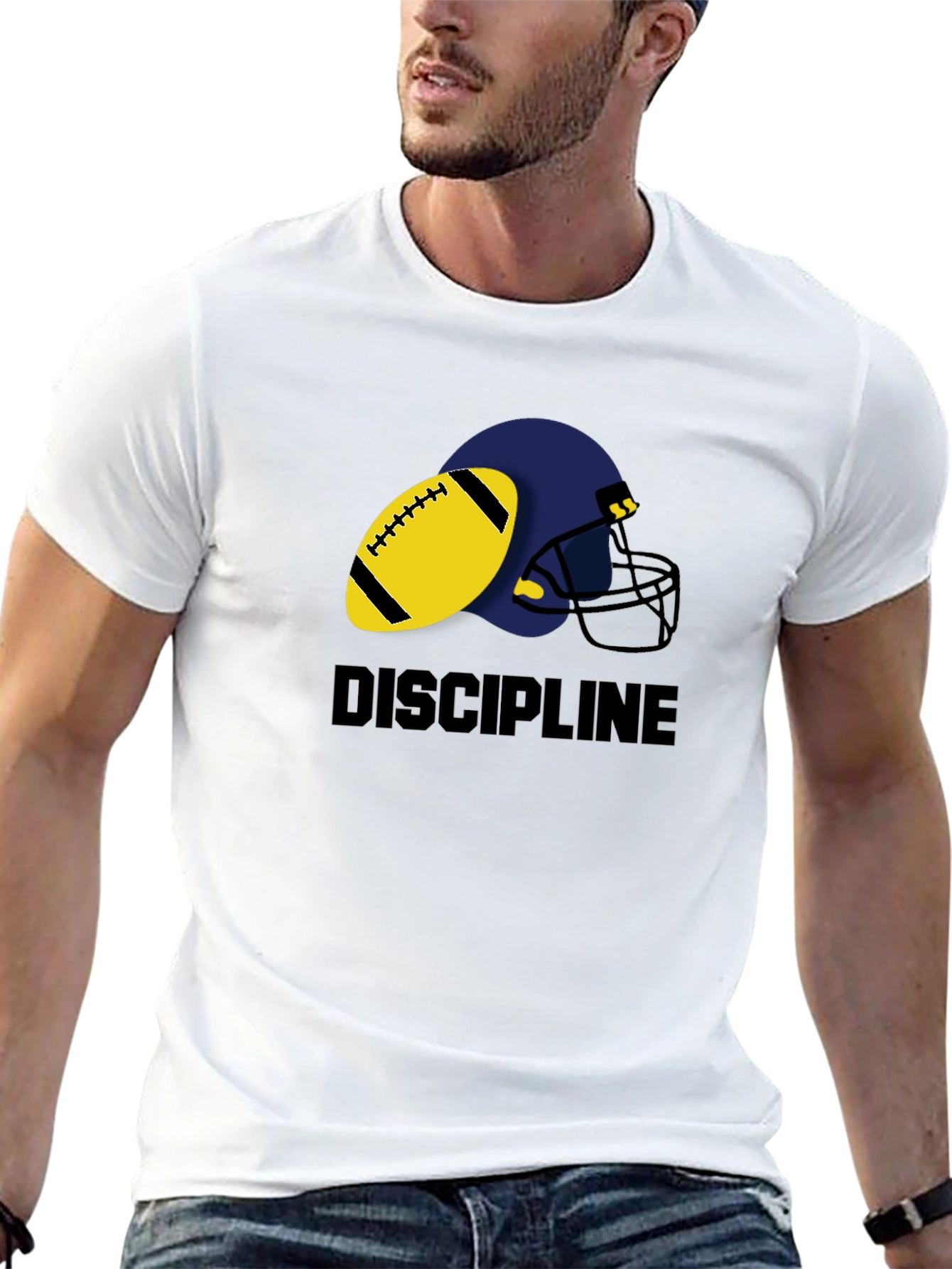 Discipline Football Graphic T-Shirt