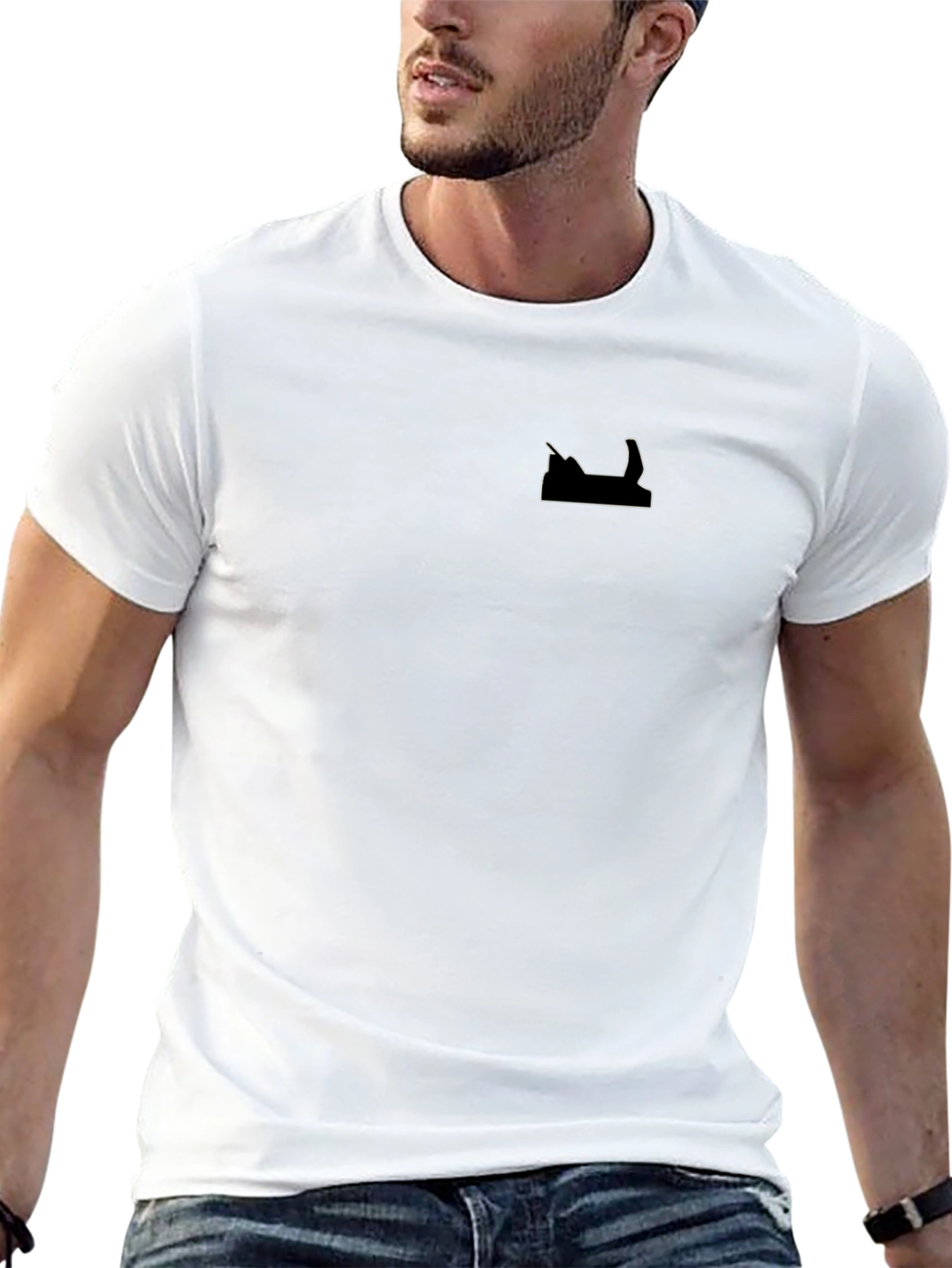 Minimalist Black Cape Cod T-Shirt