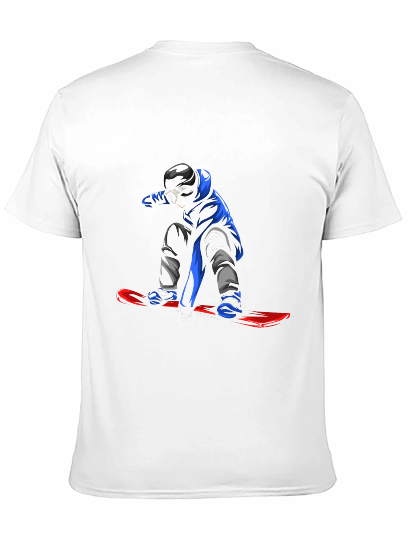Snowboard Graphic Tee - Cool Winter Sports Shirt