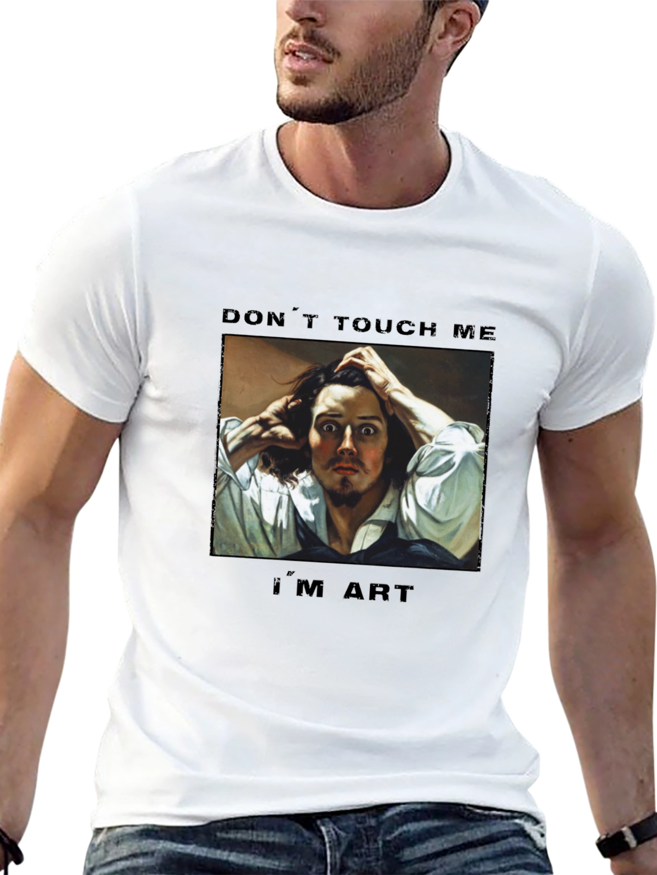 Dont Touch Me Im Art T-Shirt