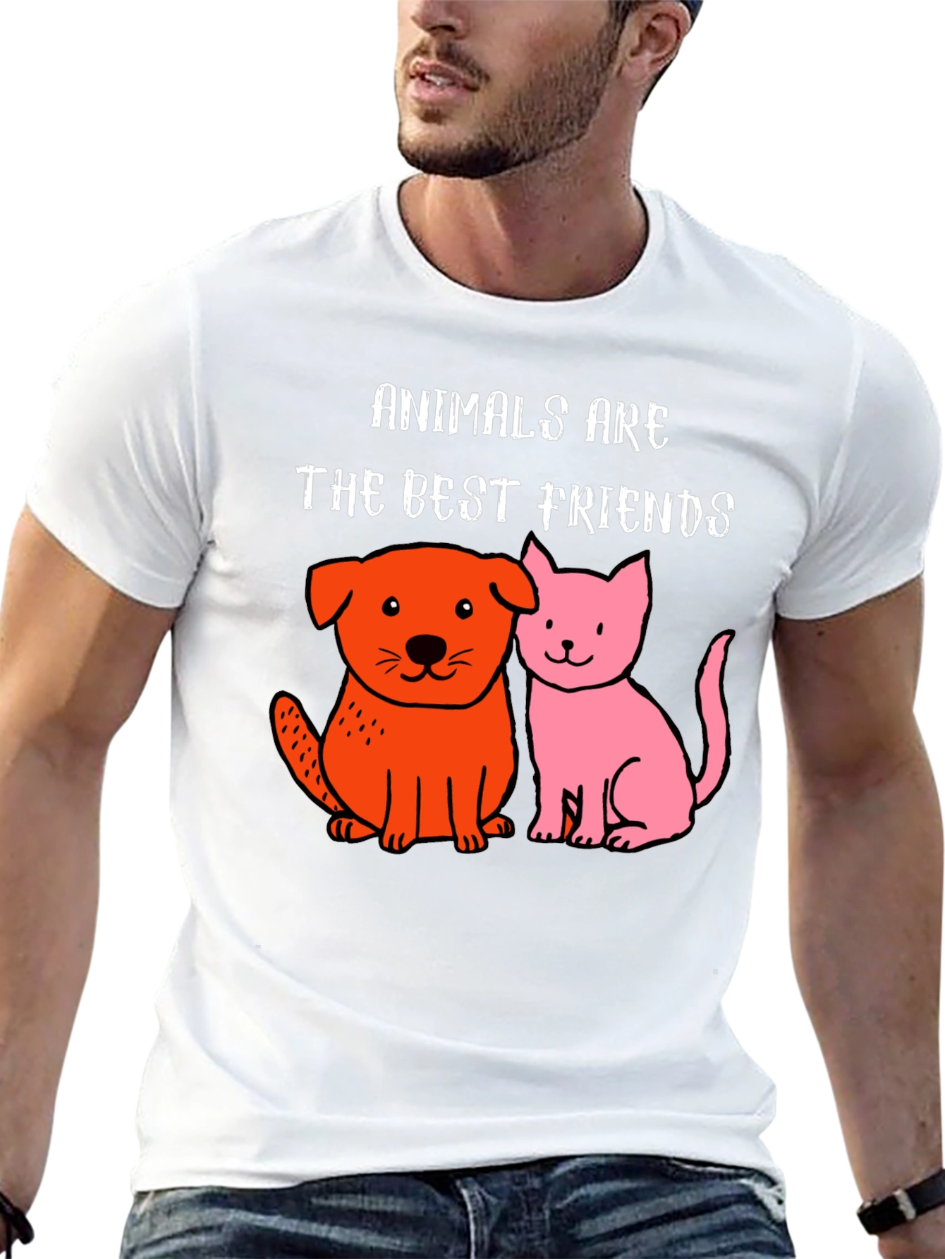 Animals are the Best Friends T-Shirt