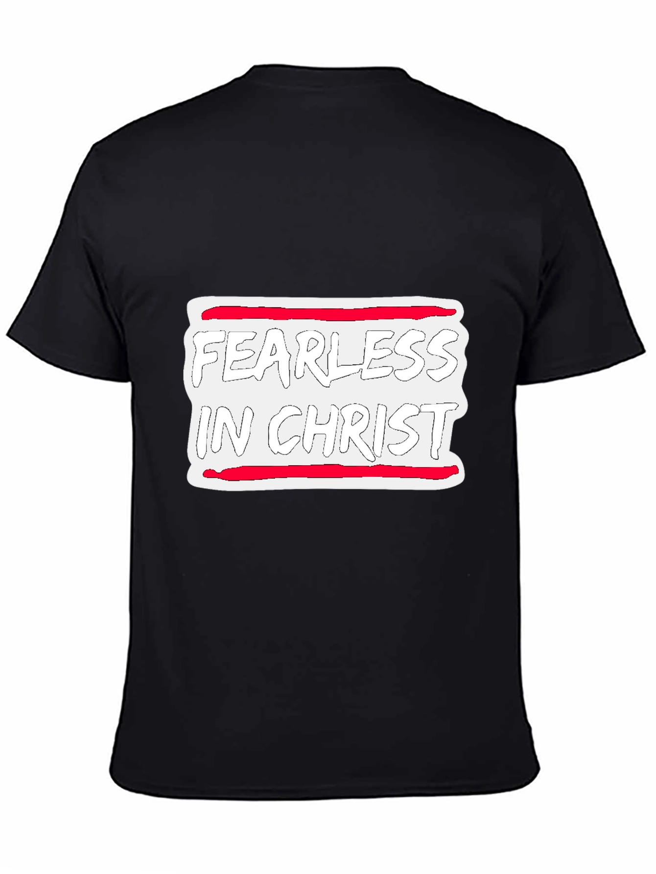Fearless In Christ Graphic Tee - Christian Apparel