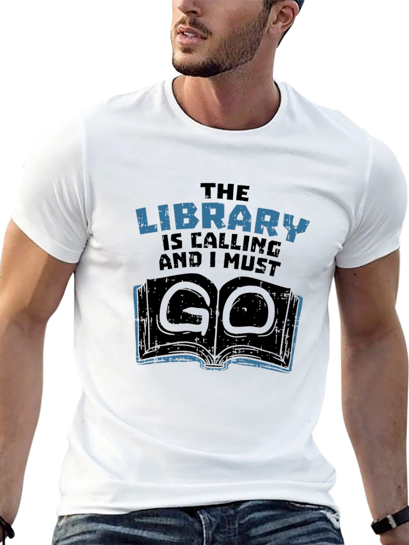 The Library Is Calling T-Shirt - Book Lover Tee