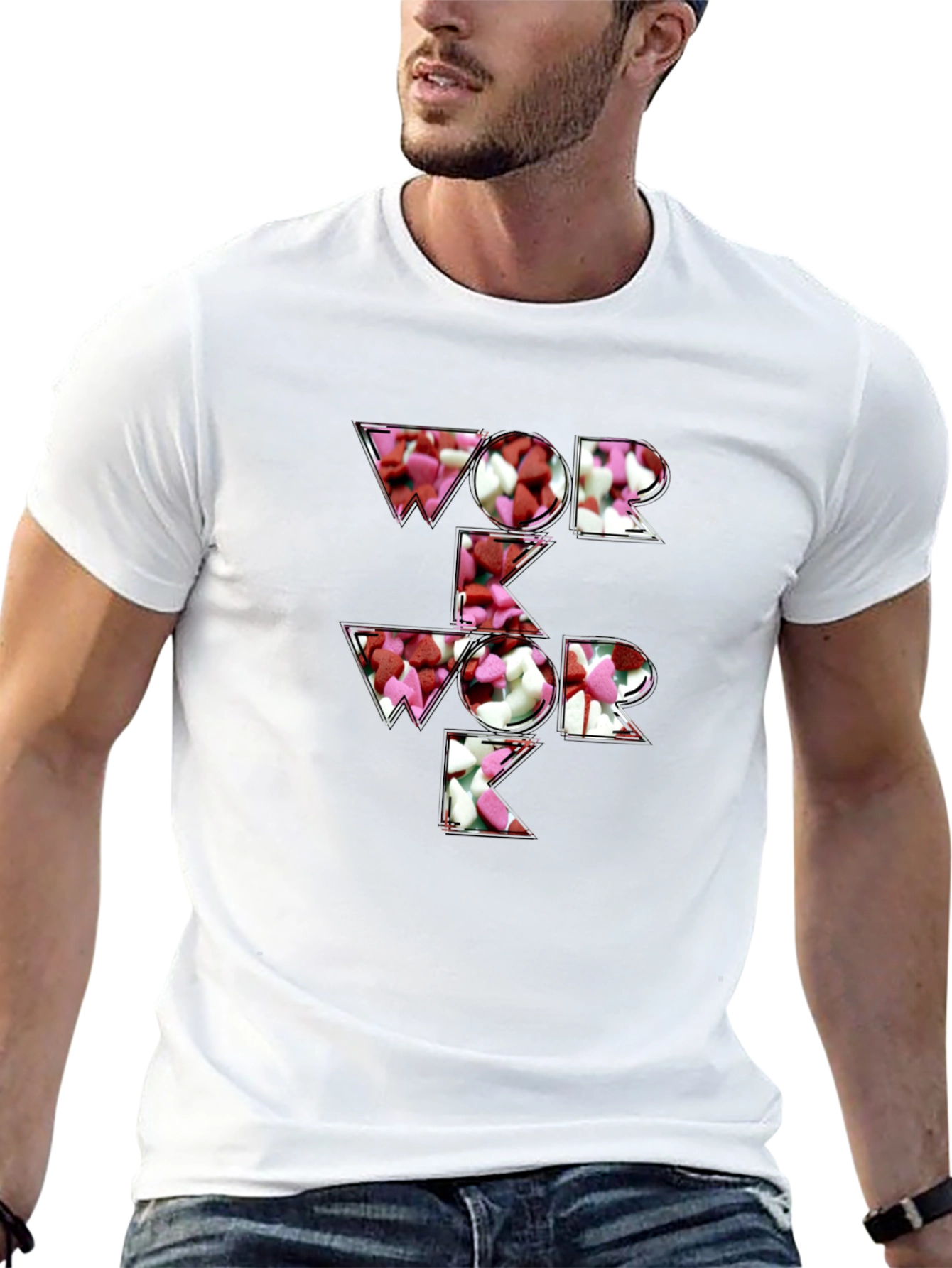 Work Candy Heart T-Shirt