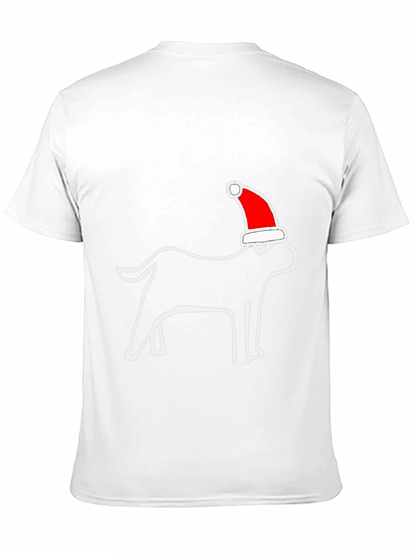 Festive Dog Tee: Holiday Spirit Apparel