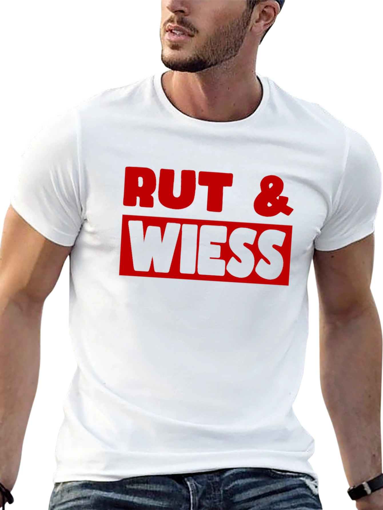 Rut & Wiess Black T-Shirt - Bold Graphic Tee