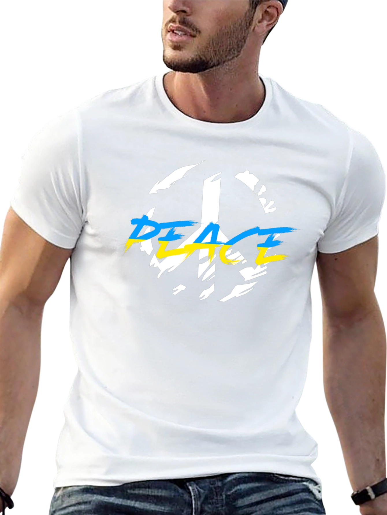 Ukraine Peace Sign T-Shirt