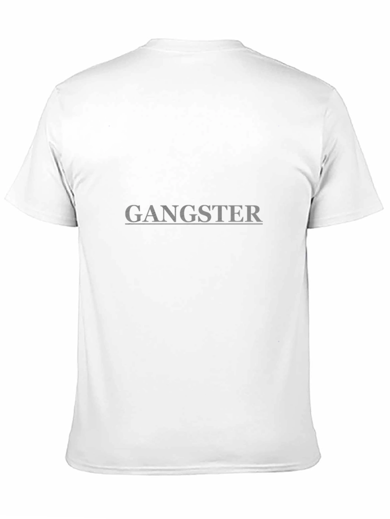 Gangster Graphic Tee - Classic Black T-Shirt