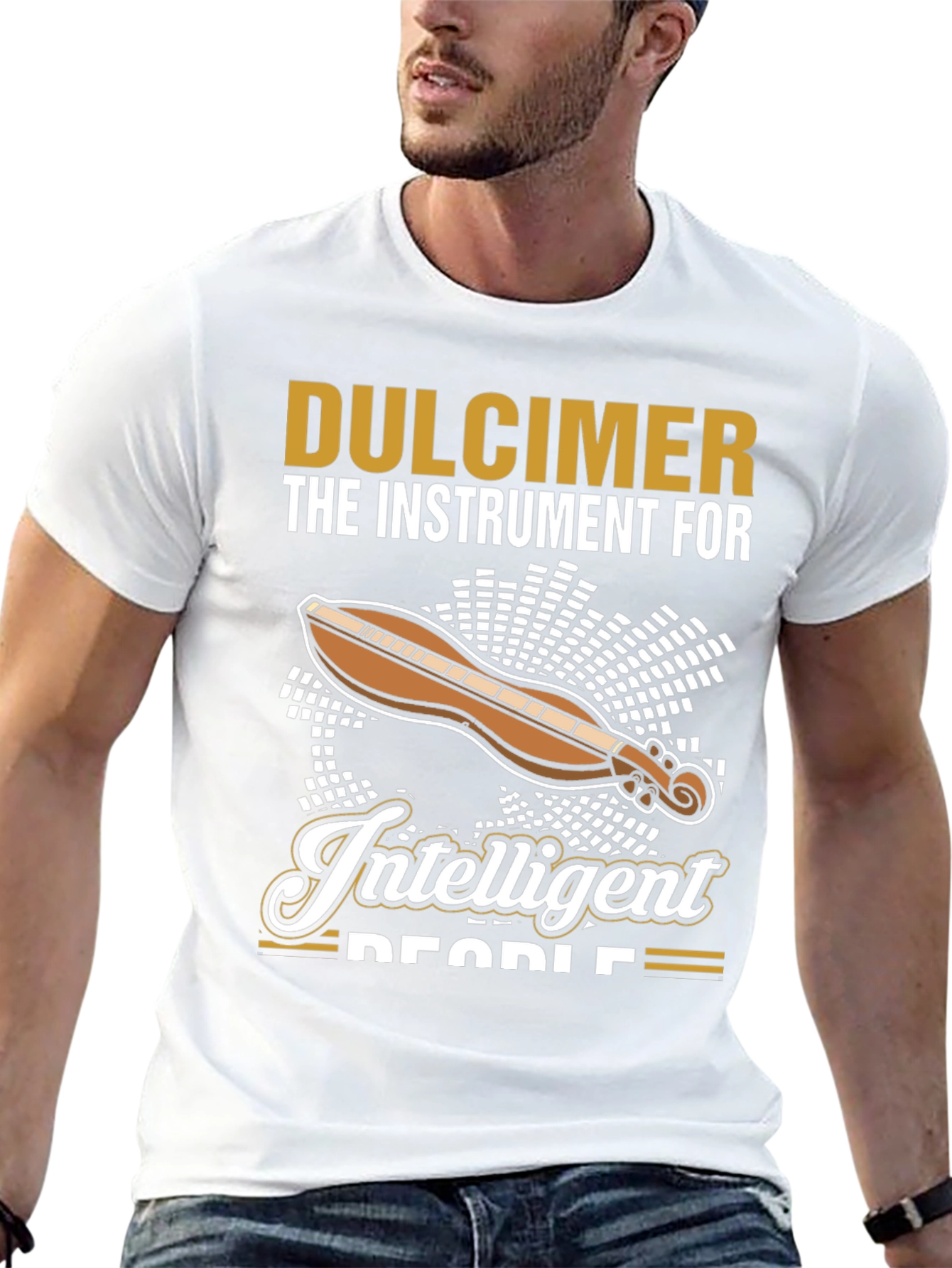 Dulcimer Intelligent People T-Shirt