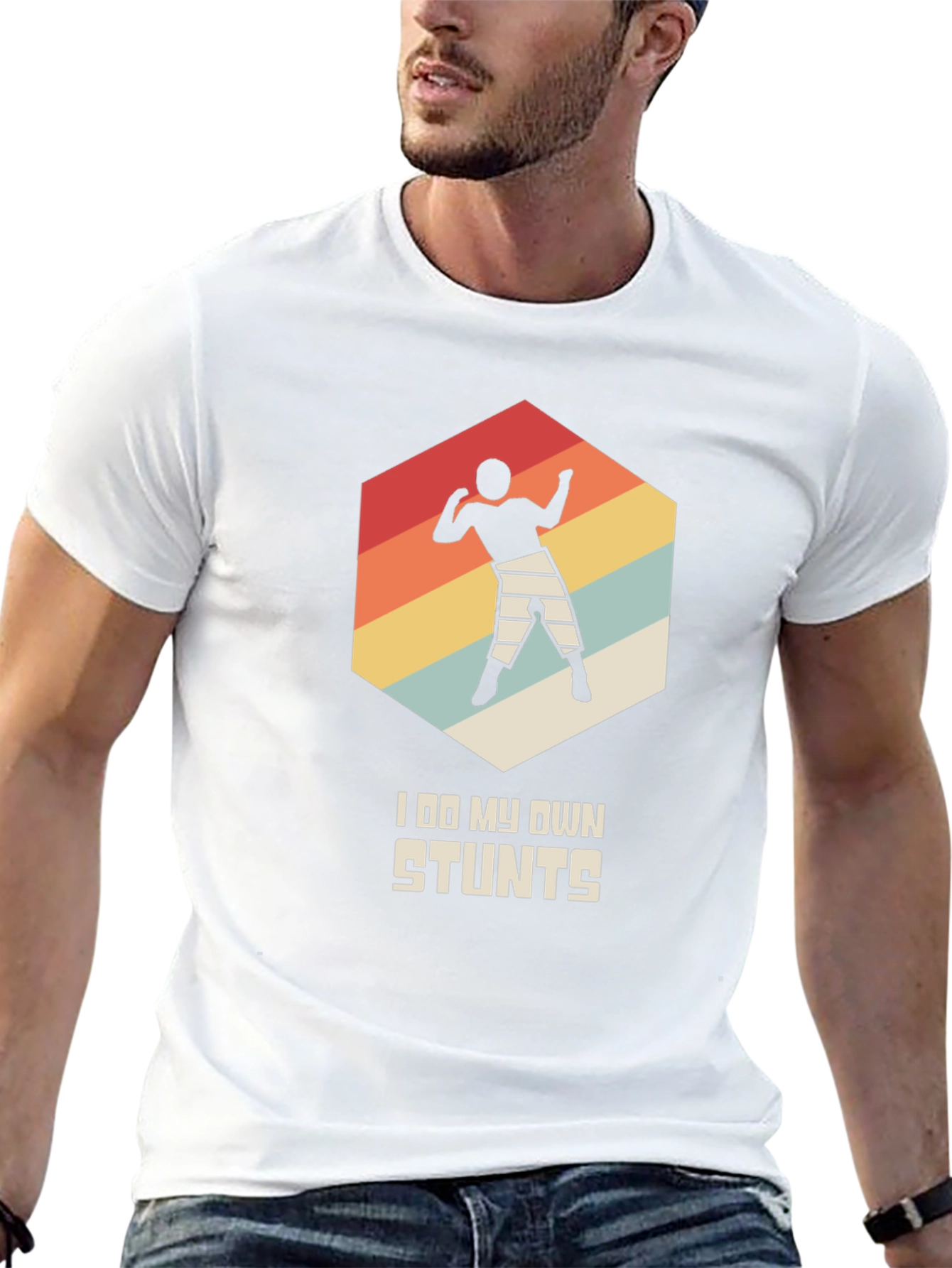 I Do My Own Stunts Graphic Tee