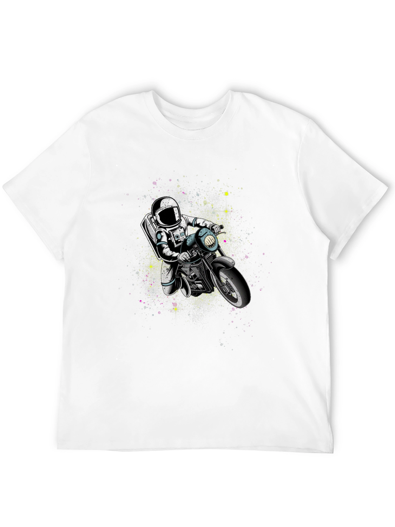 Astronaut Motorcycle Graphic Tee