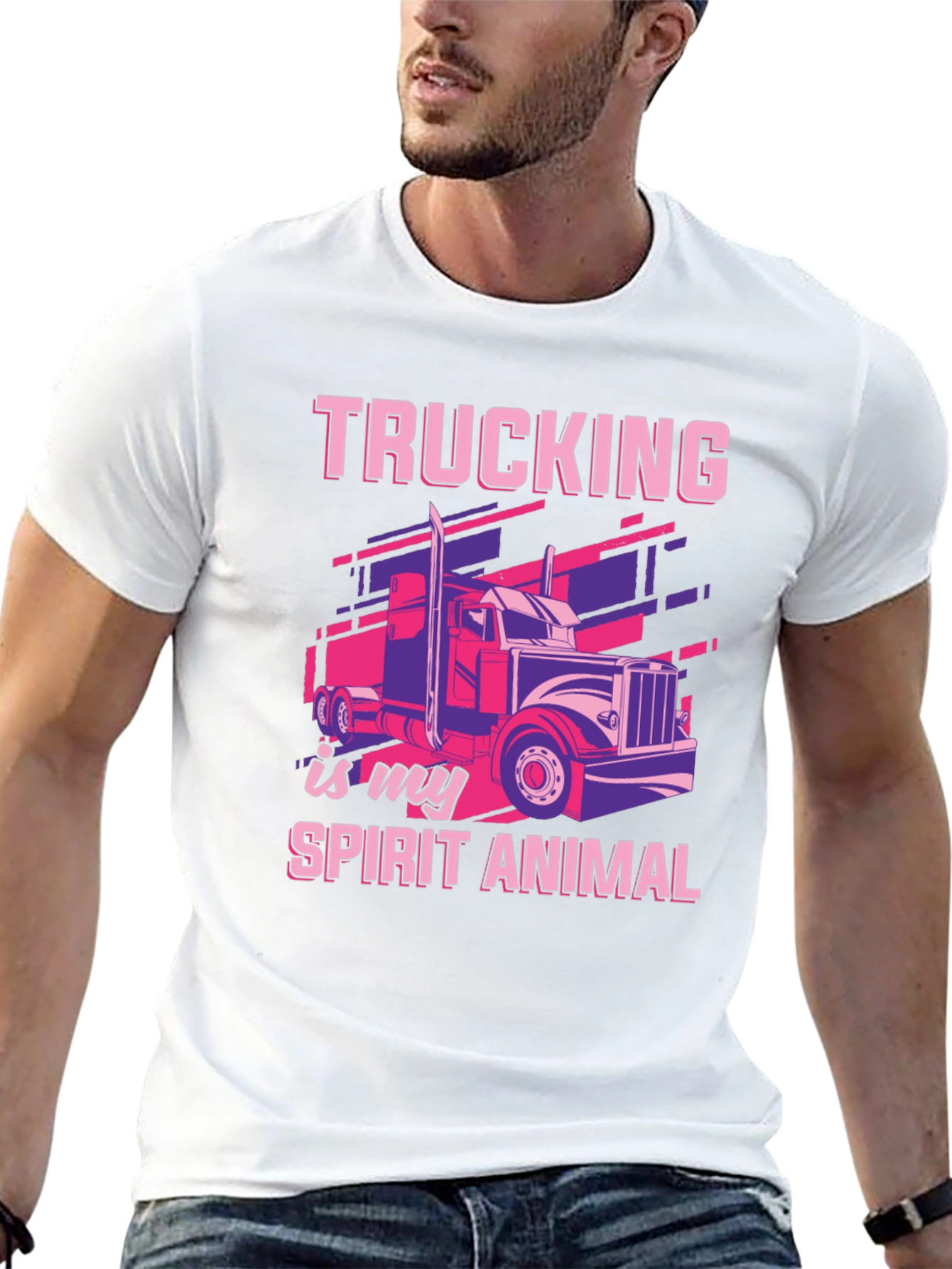 Trucking is my Spirit Animal T-Shirt