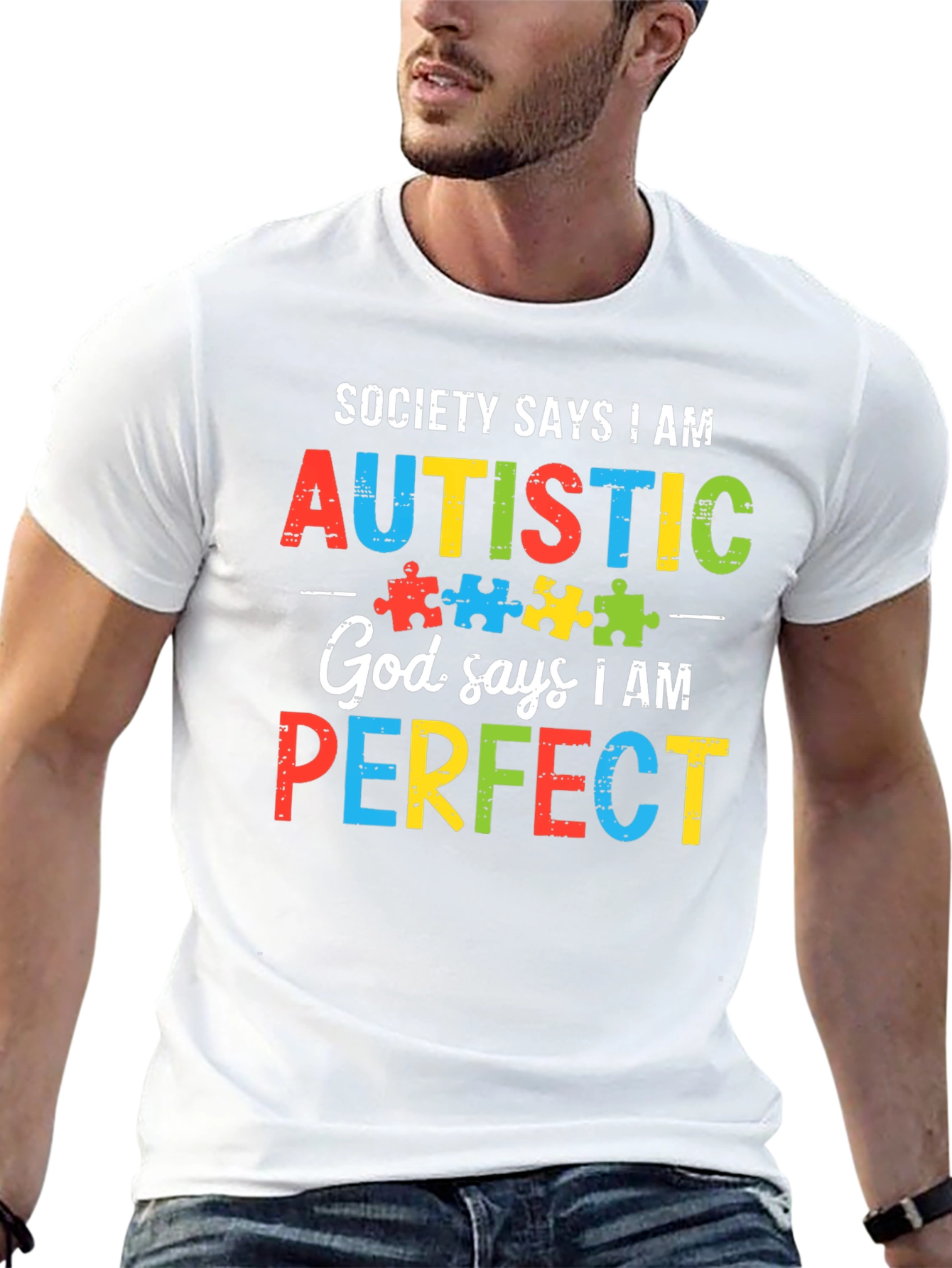 Autism Awareness Graphic T-Shirt
