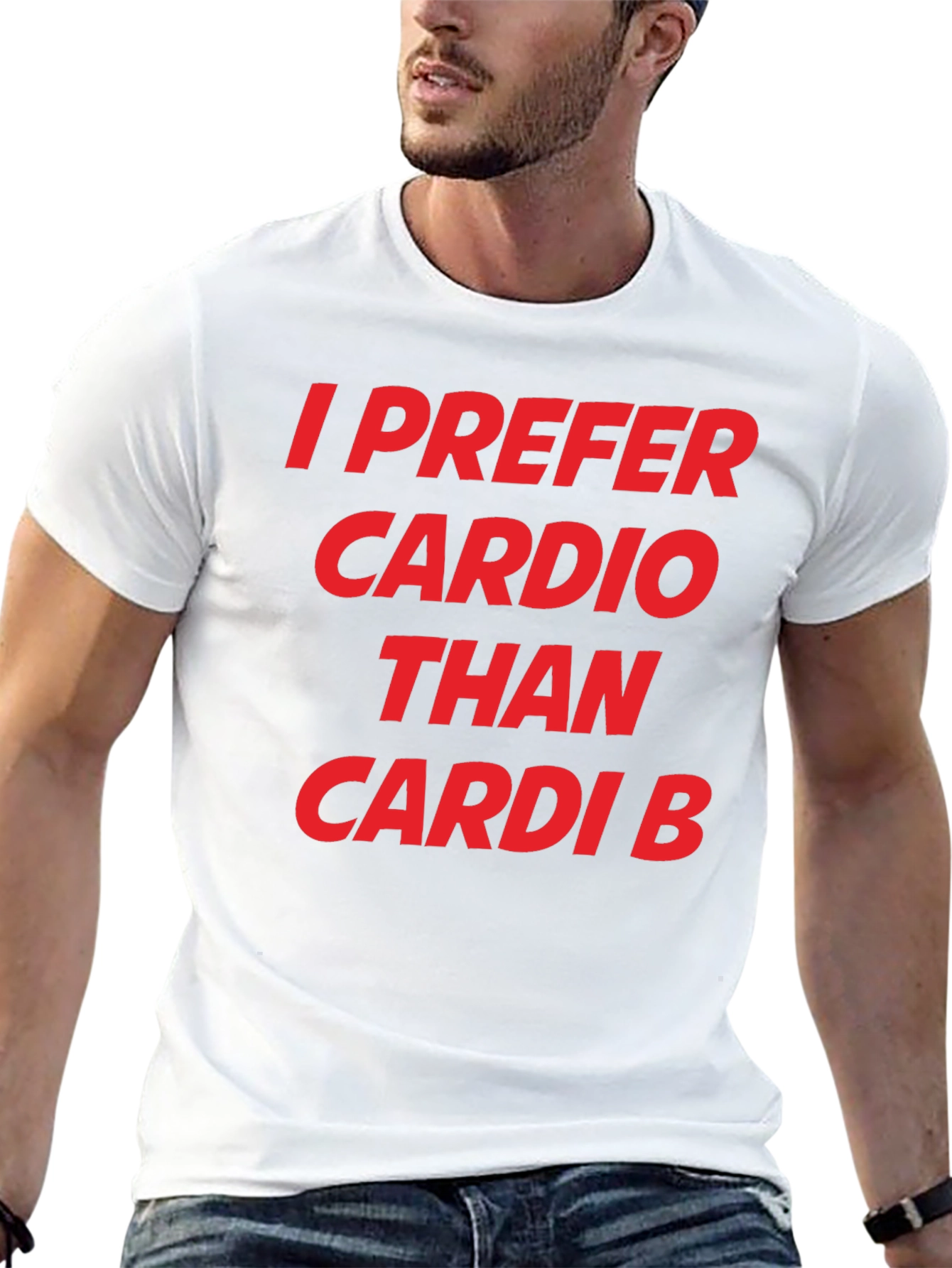 Cardio Over Cardi B Graphic T-Shirt