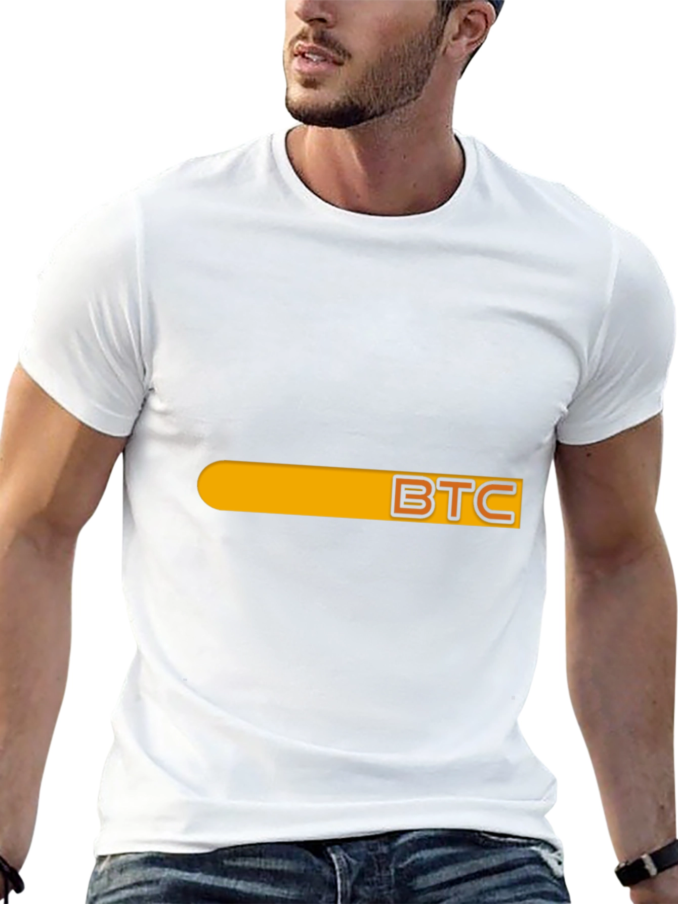 Bitcoin BTC Crypto T-Shirt - Black