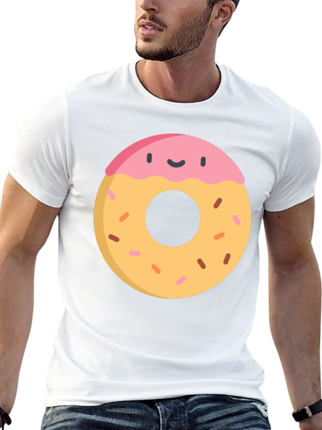 Donut Graphic Tee - Fun & Delicious Style!