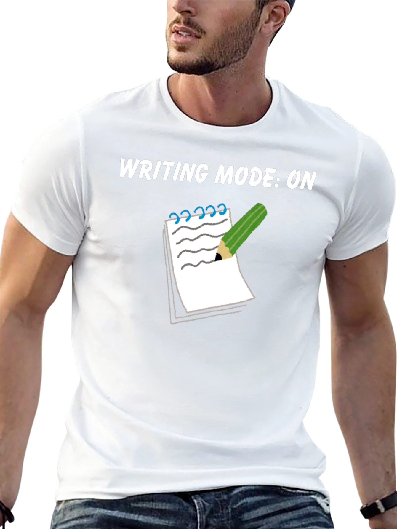 Writing Mode On Graphic Tee