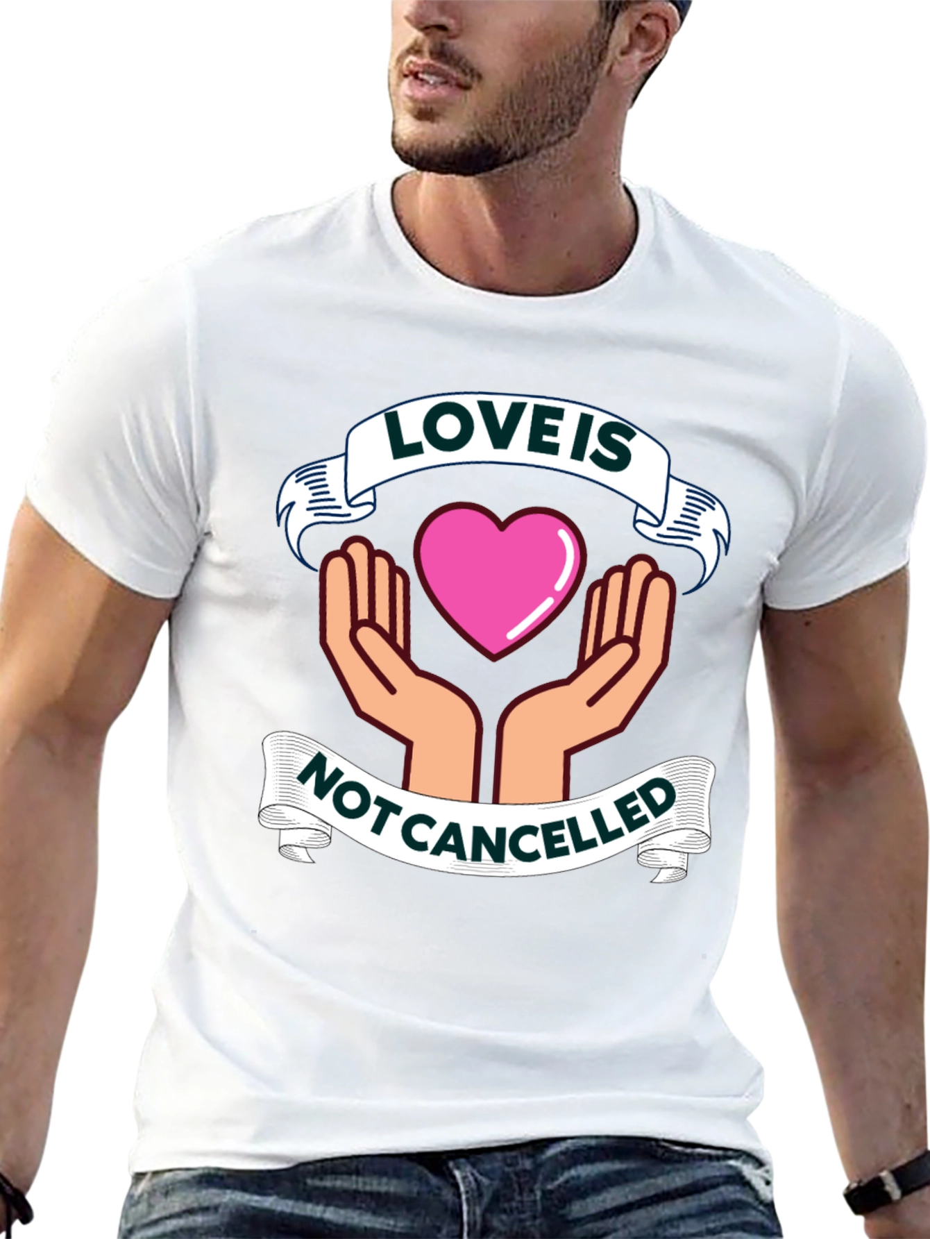 Love Is Not Cancelled Graphic T-Shirt