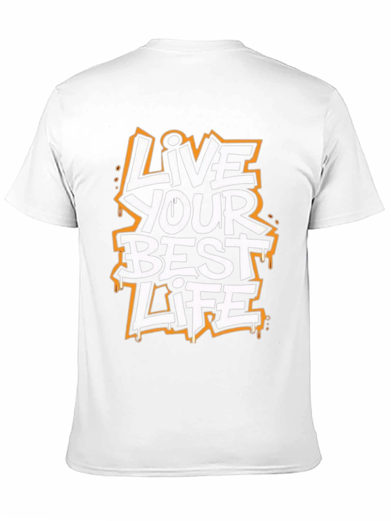 Live Your Best Life Graphic Tee - Black