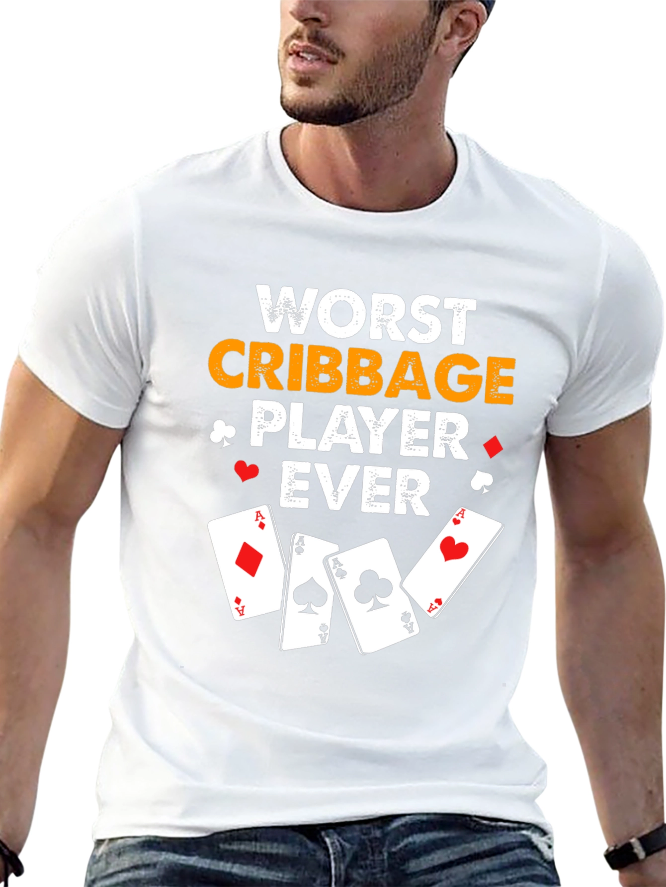 Worst Cribbage Player Ever T-Shirt