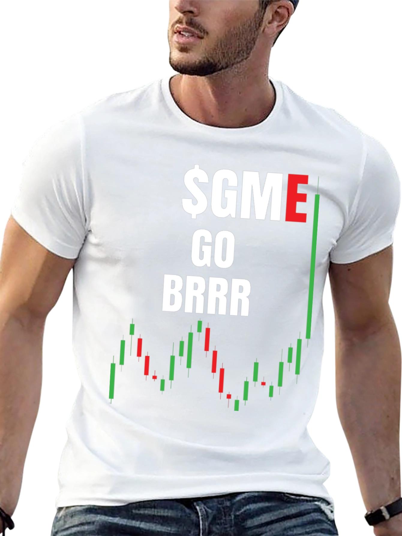 GME Go Brrr Stock Market Meme T-Shirt