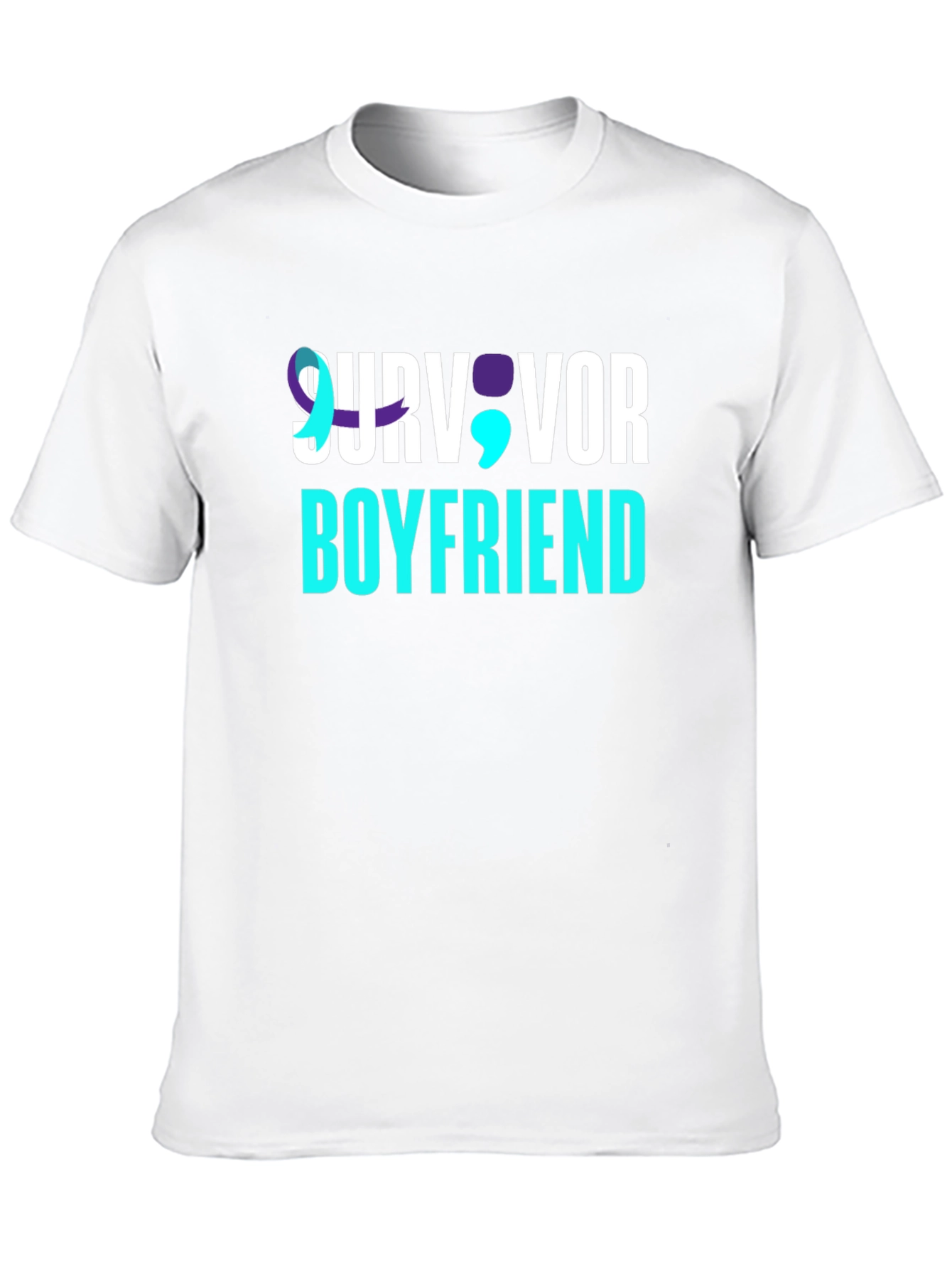 Survivor Boyfriend Graphic T-Shirt