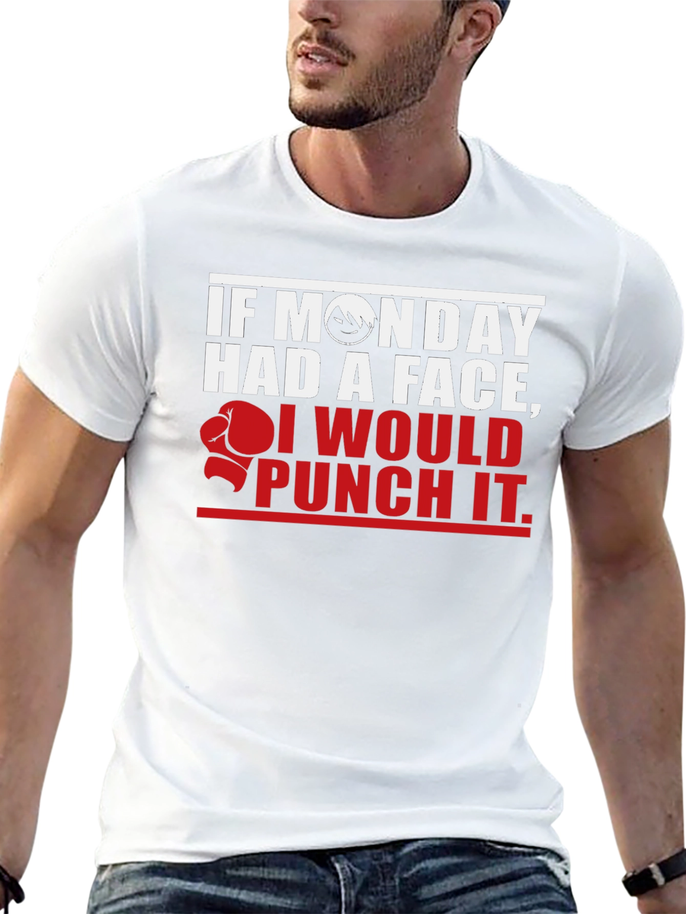 If Monday Had a Face T-Shirt
