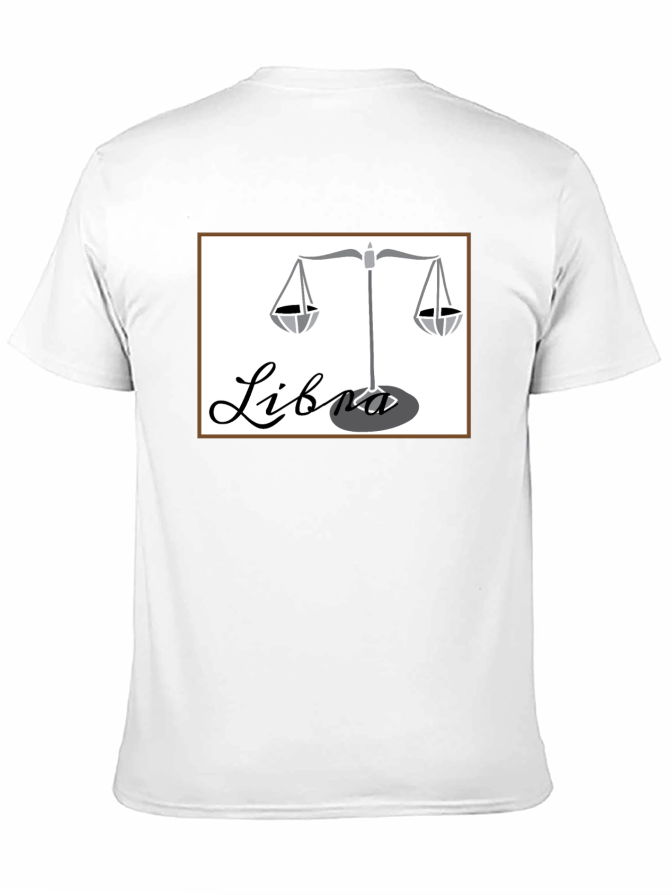 Libra Zodiac T-Shirt - Stylish Black Graphic Tee