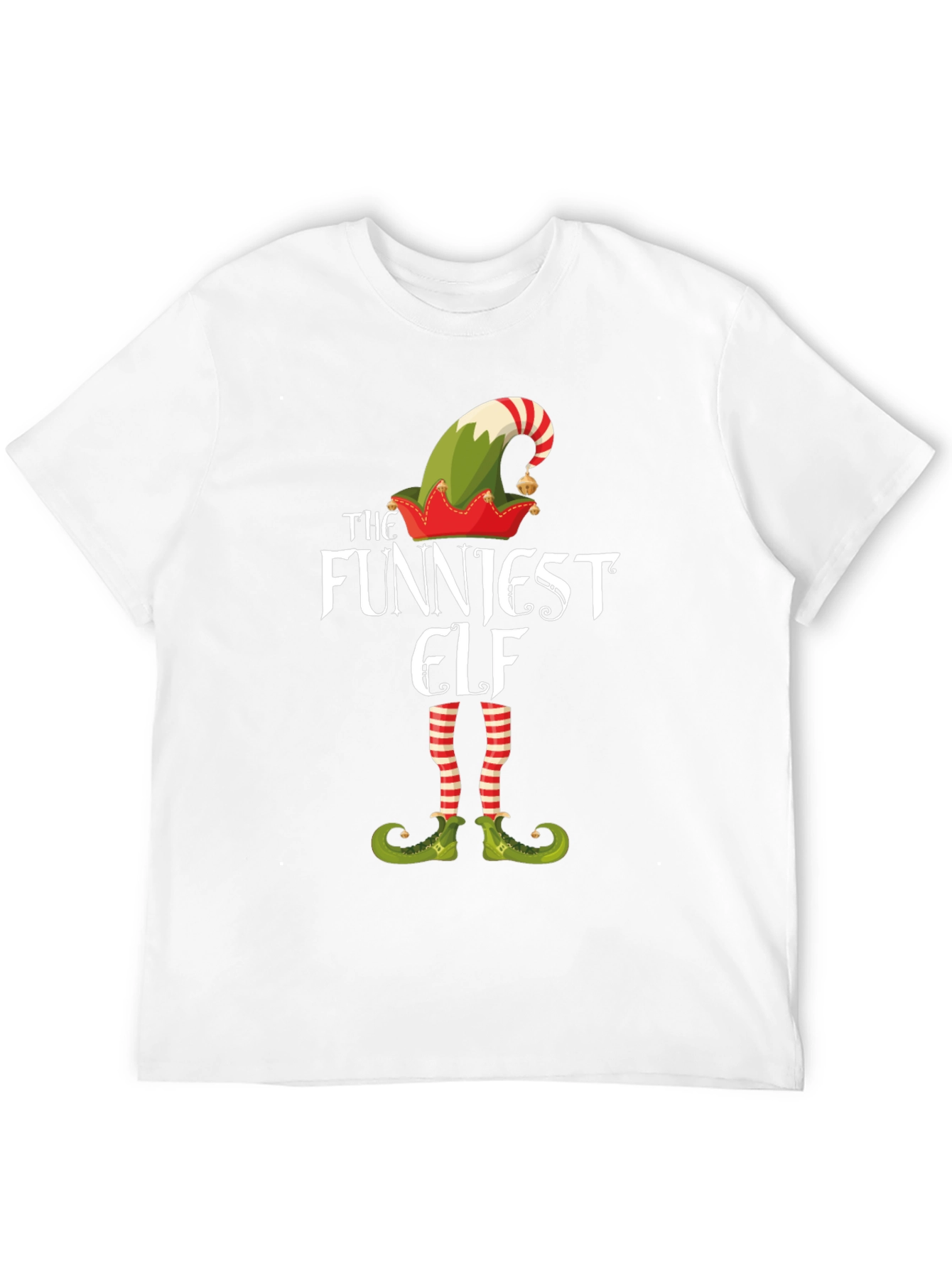 Funniest Elf Graphic Tee - Holiday Cheer T-Shirt