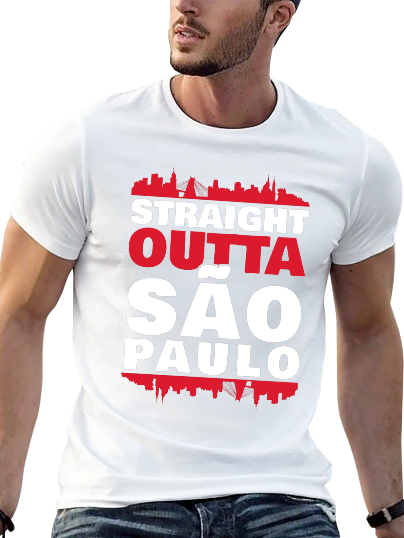 Straight Outta São Paulo T-Shirt - Black