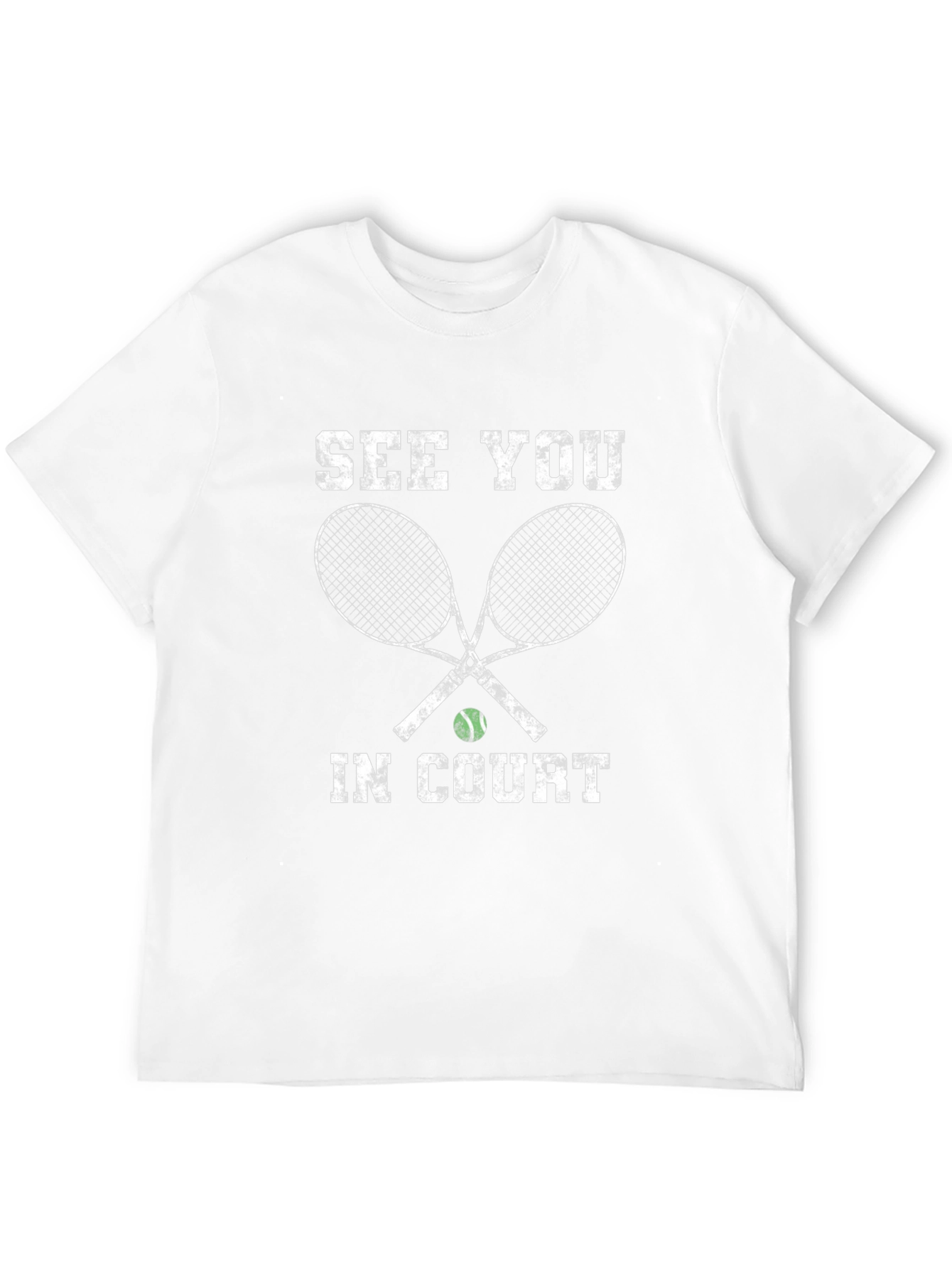 Tennis Court T-Shirt - See You In Court!