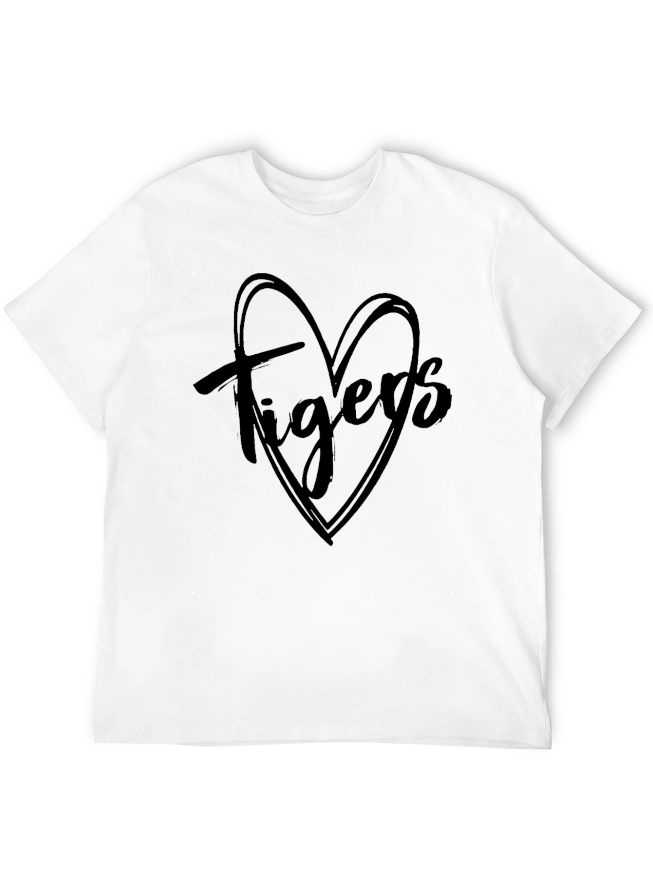 Tigers Heart Graphic Print Tee
