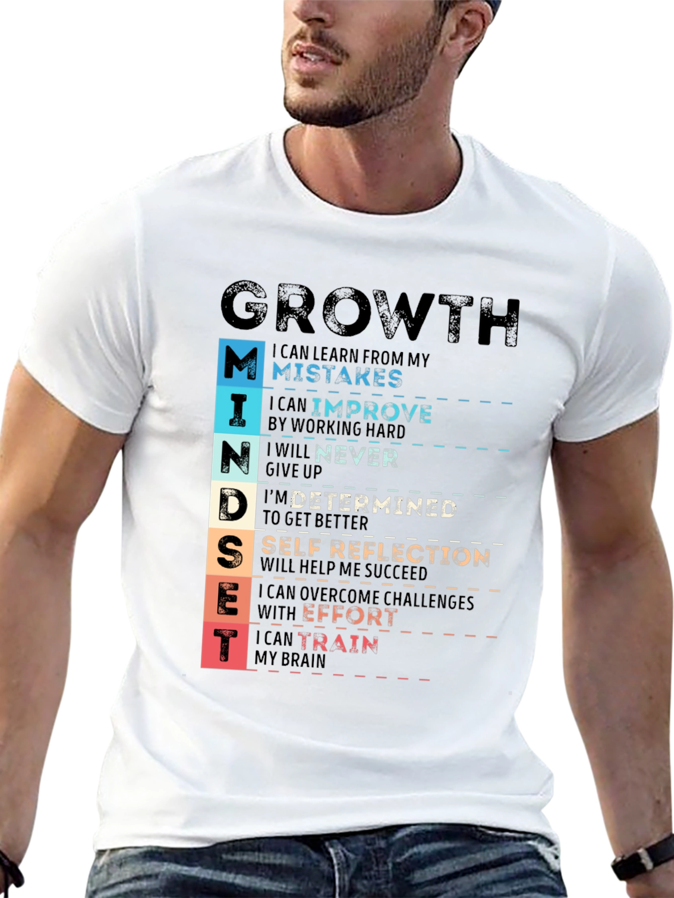 Growth Mindset Motivational T-Shirt