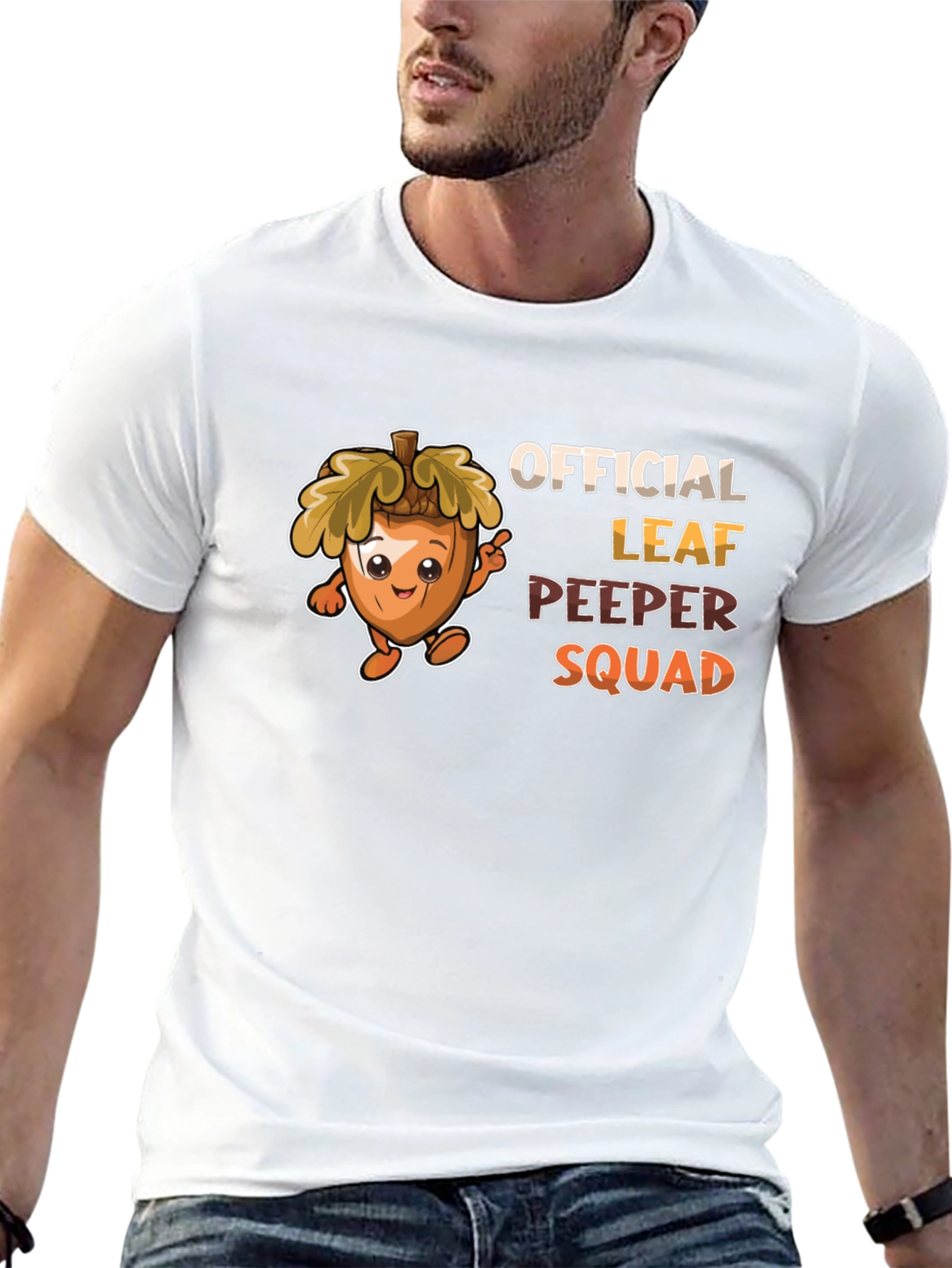 Official Leaf Peeper Squad Graphic Tee