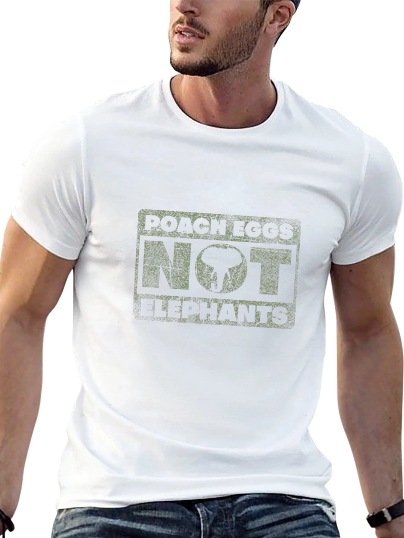 Poach Eggs NOT Elephants Graphic Tee