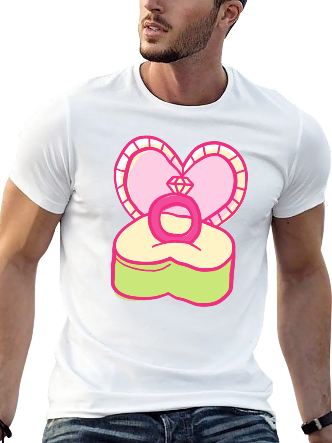 Novelty Ring Box Graphic Tee