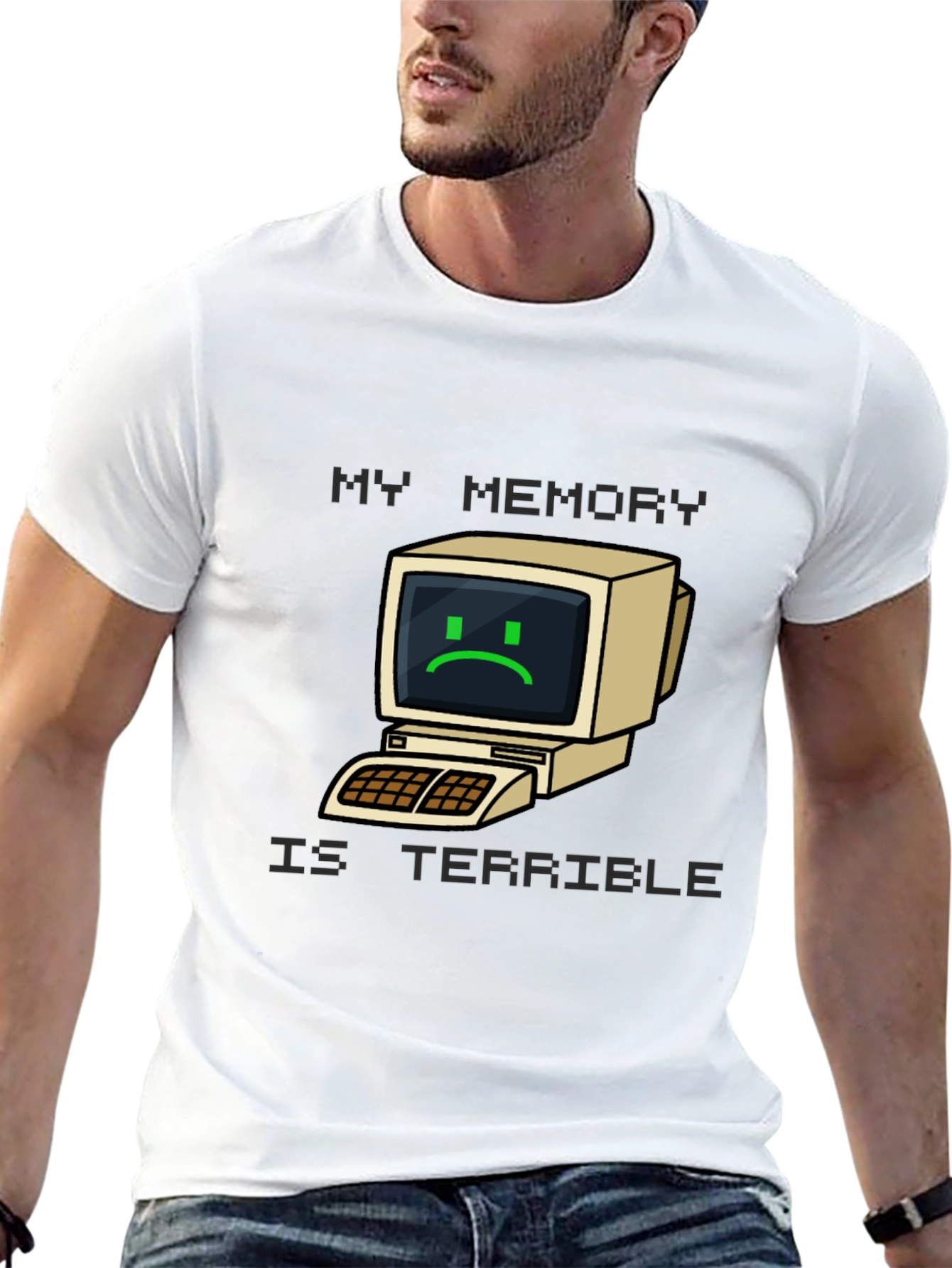 Funny Computer T-Shirt - My Memory Is Terrible